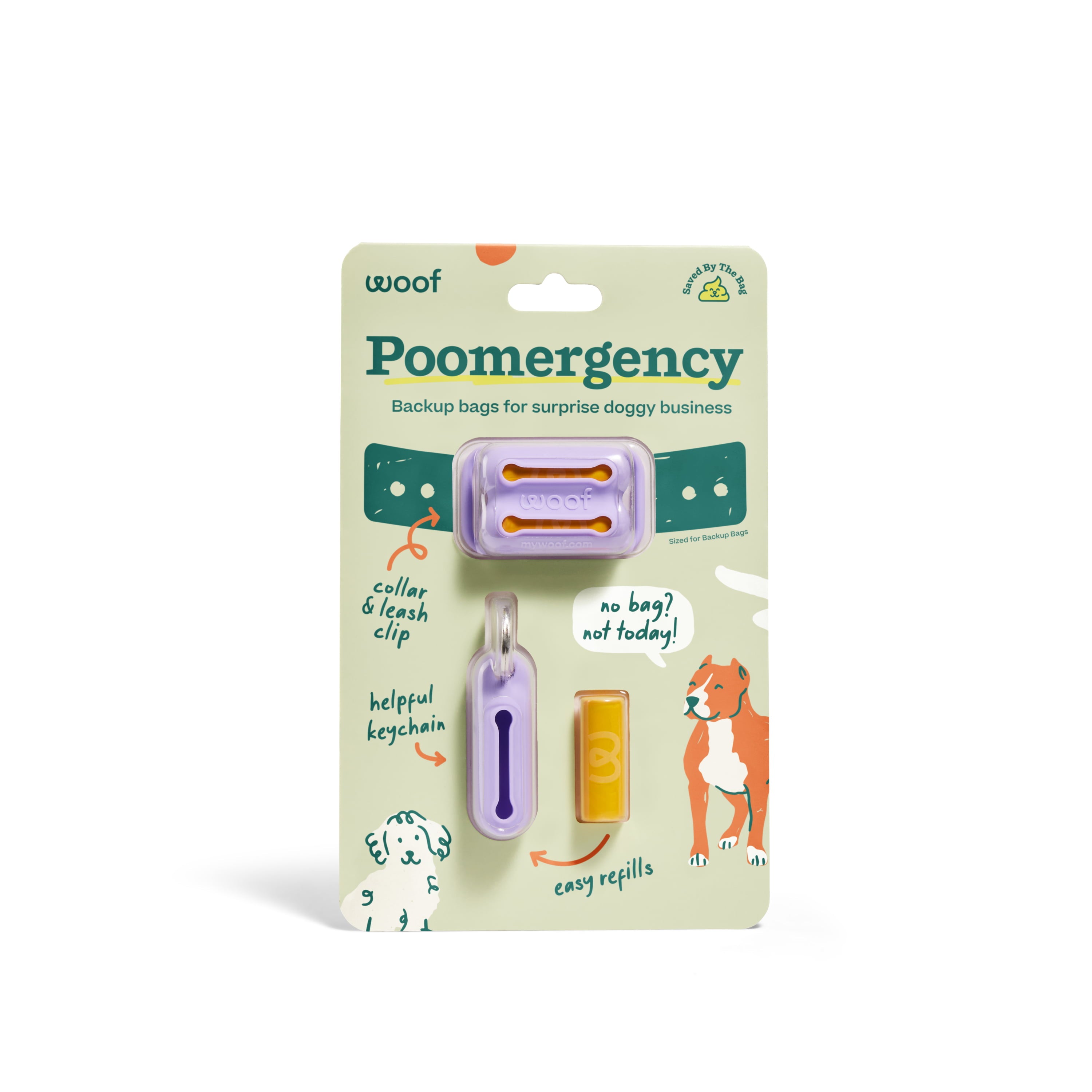 WOOF Poomergency Lavender