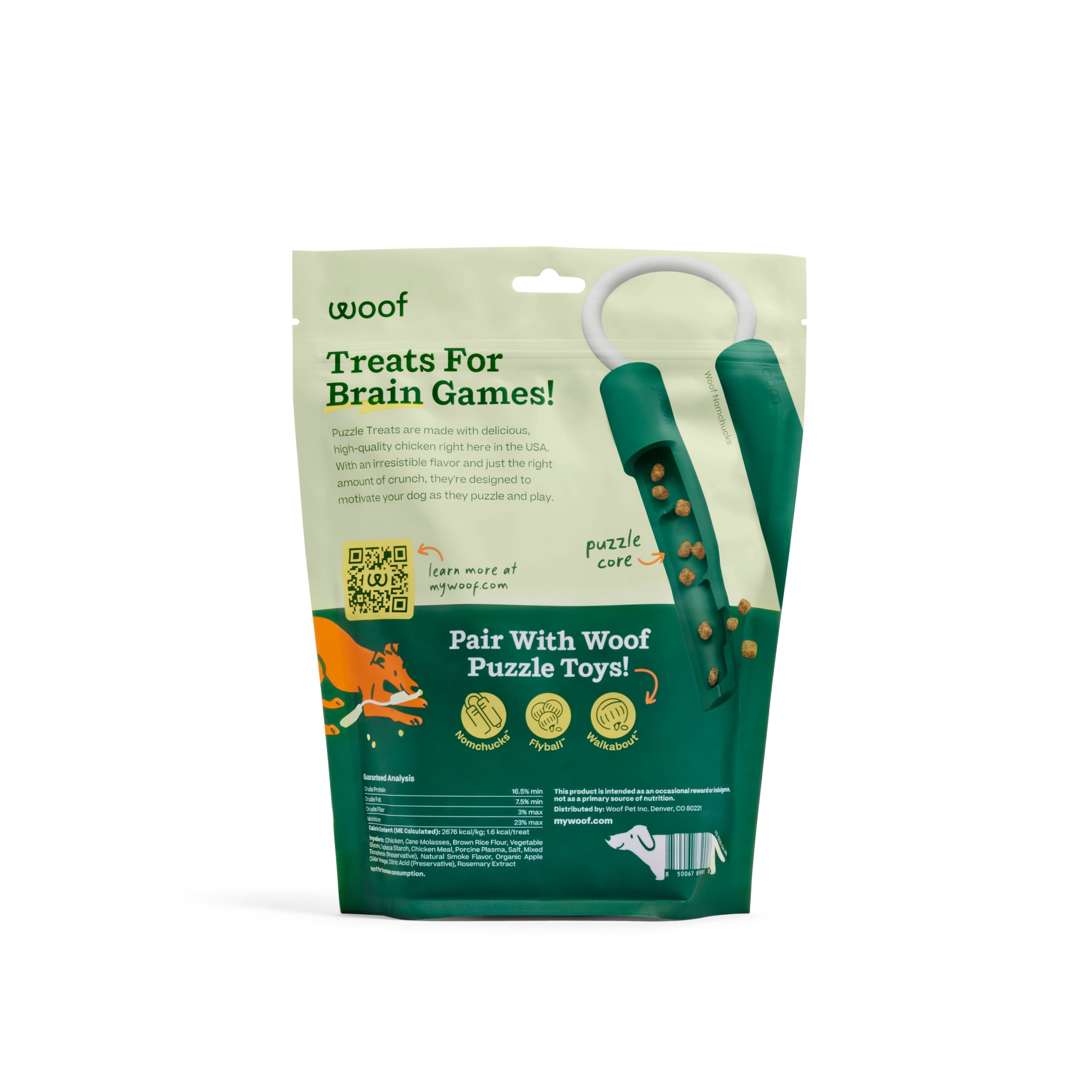 WOOF Puzzle Treats 12oz