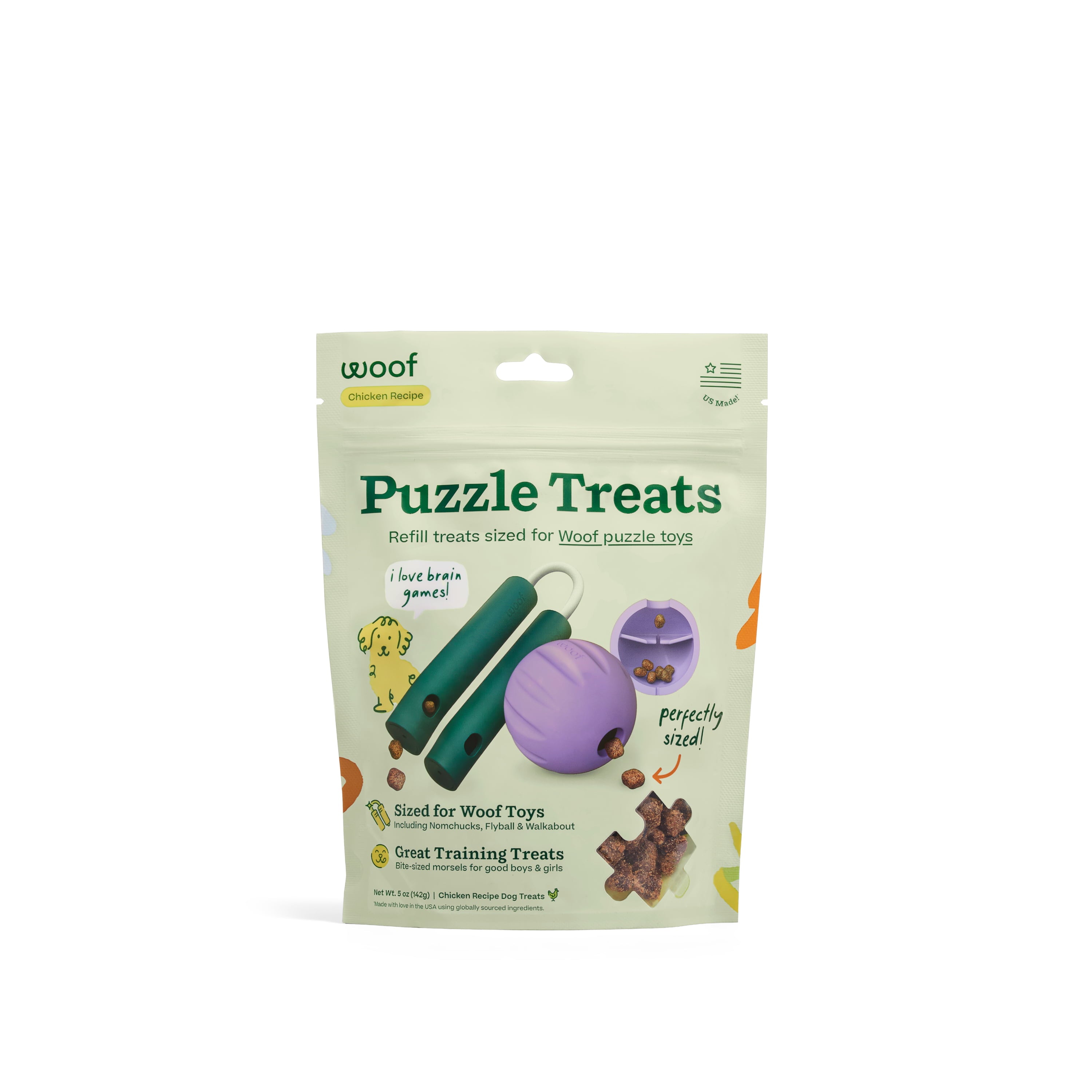 WOOF Puzzle Treats 5oz