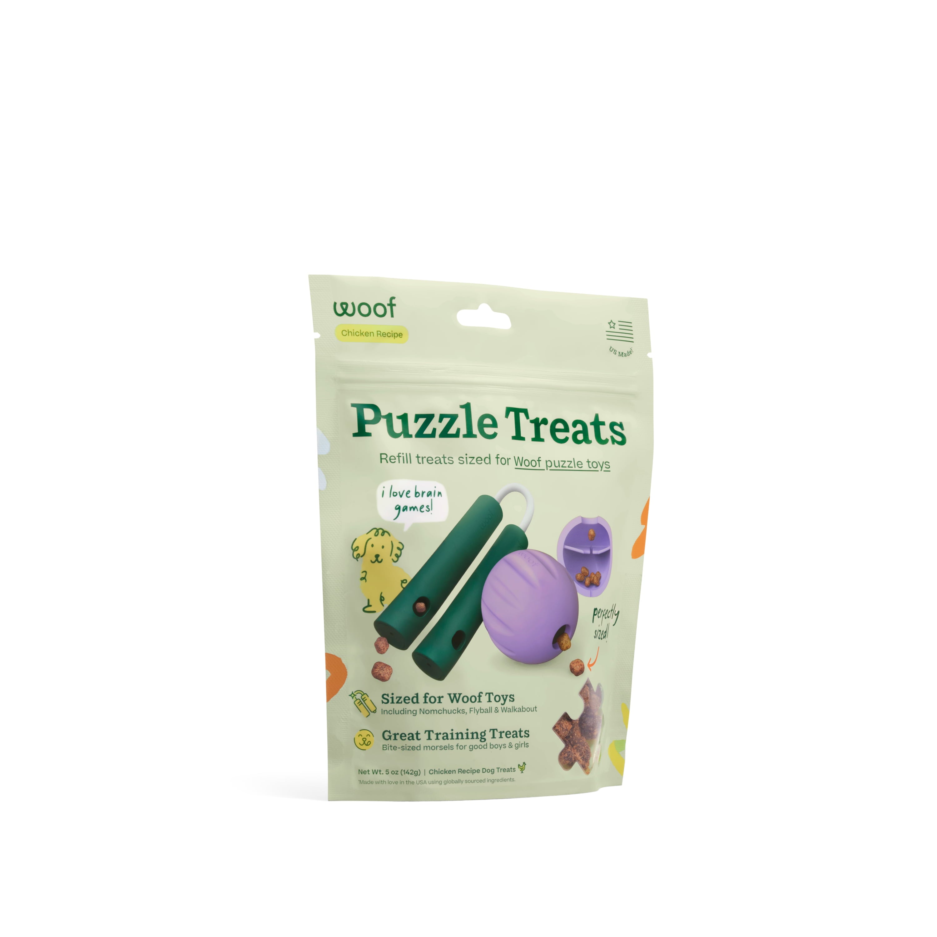 WOOF Puzzle Treats 5oz