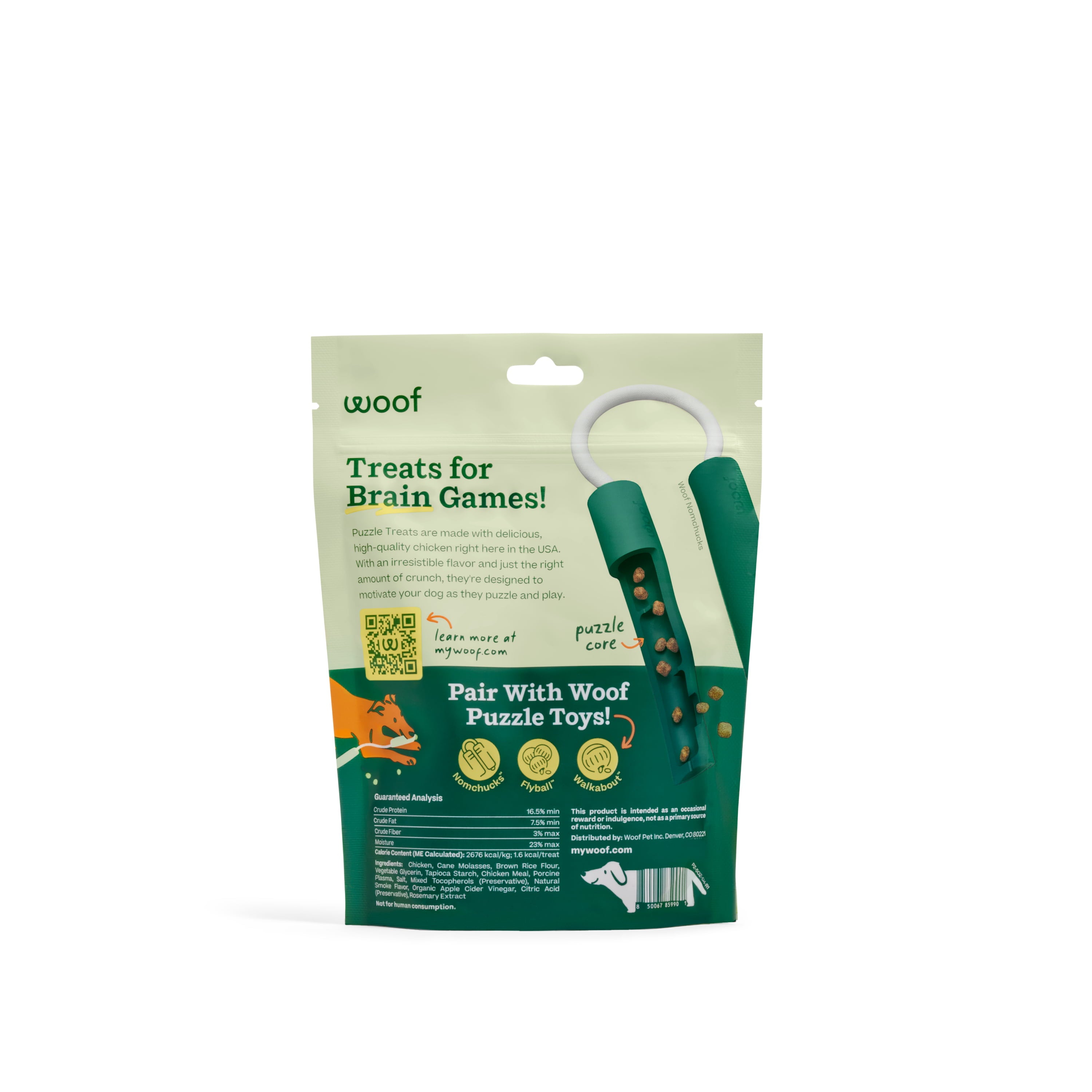 WOOF Puzzle Treats 5oz