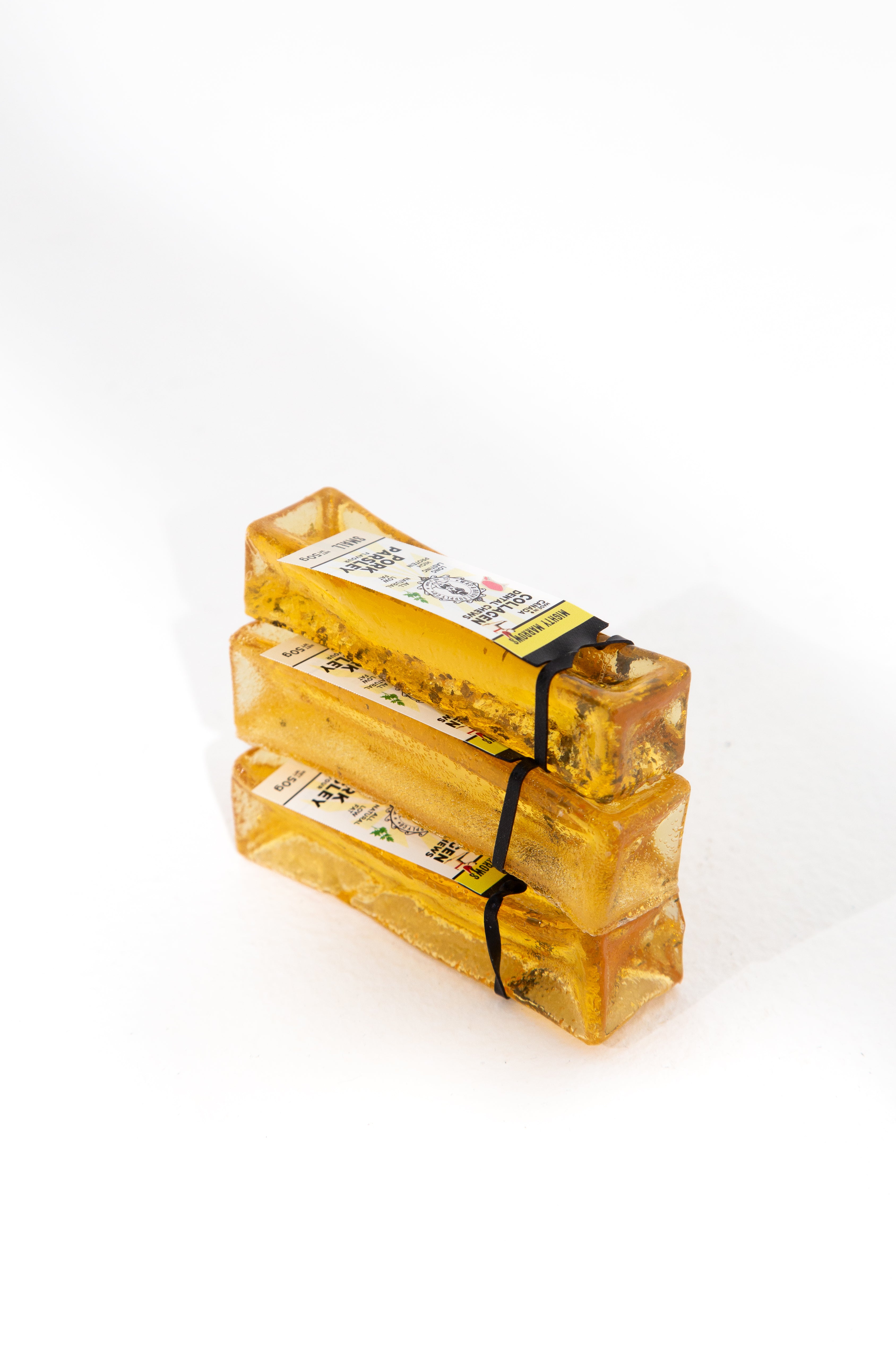Wag & Bright Supply Co. Mighty Marrows Collagen Dental Chews Pork Parsley Small Case (24 Units)