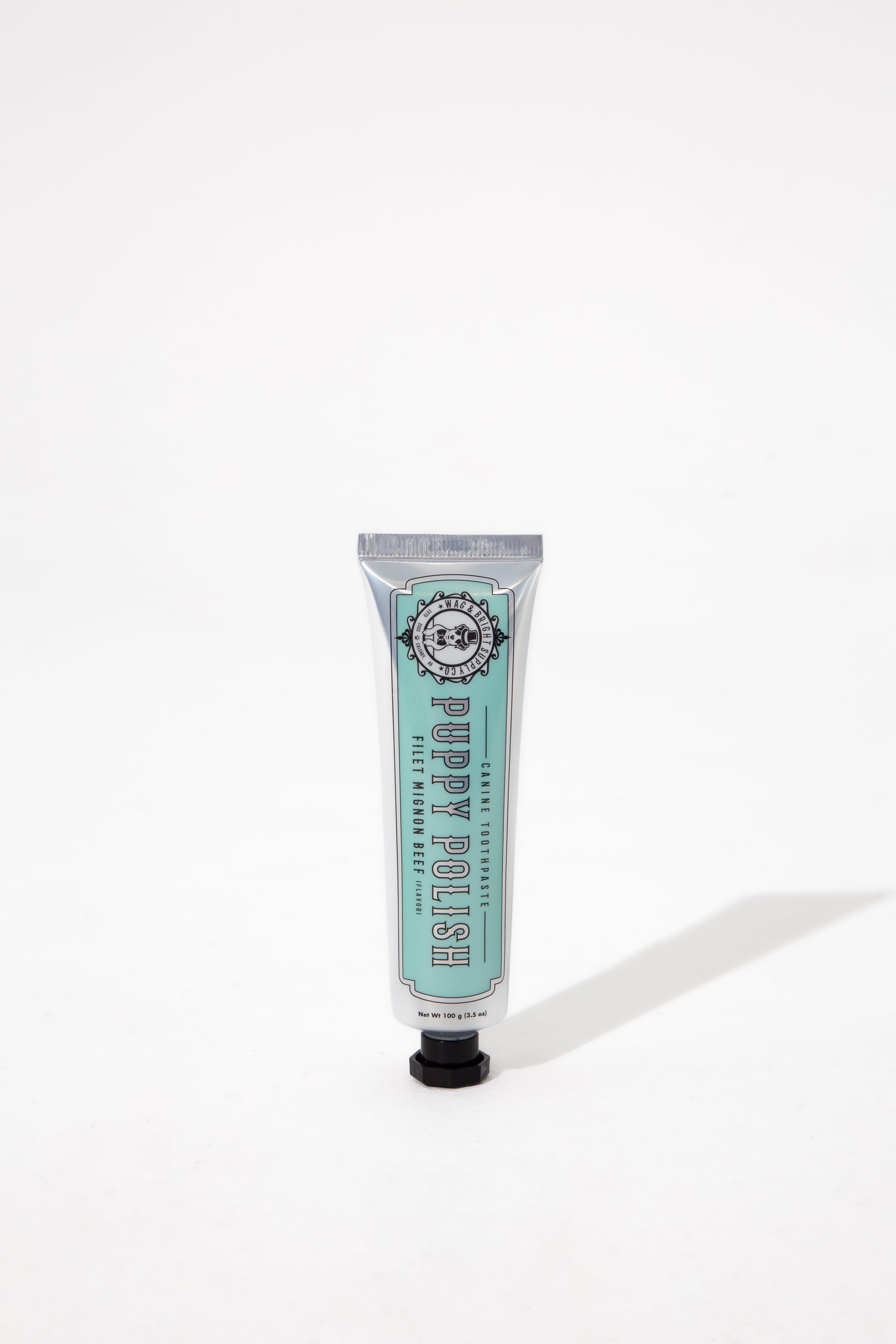Wag & Bright Supply Co. Puppy Polish Natural Canine Toothpaste Filet Mignon Steak Flavor 3.5oz