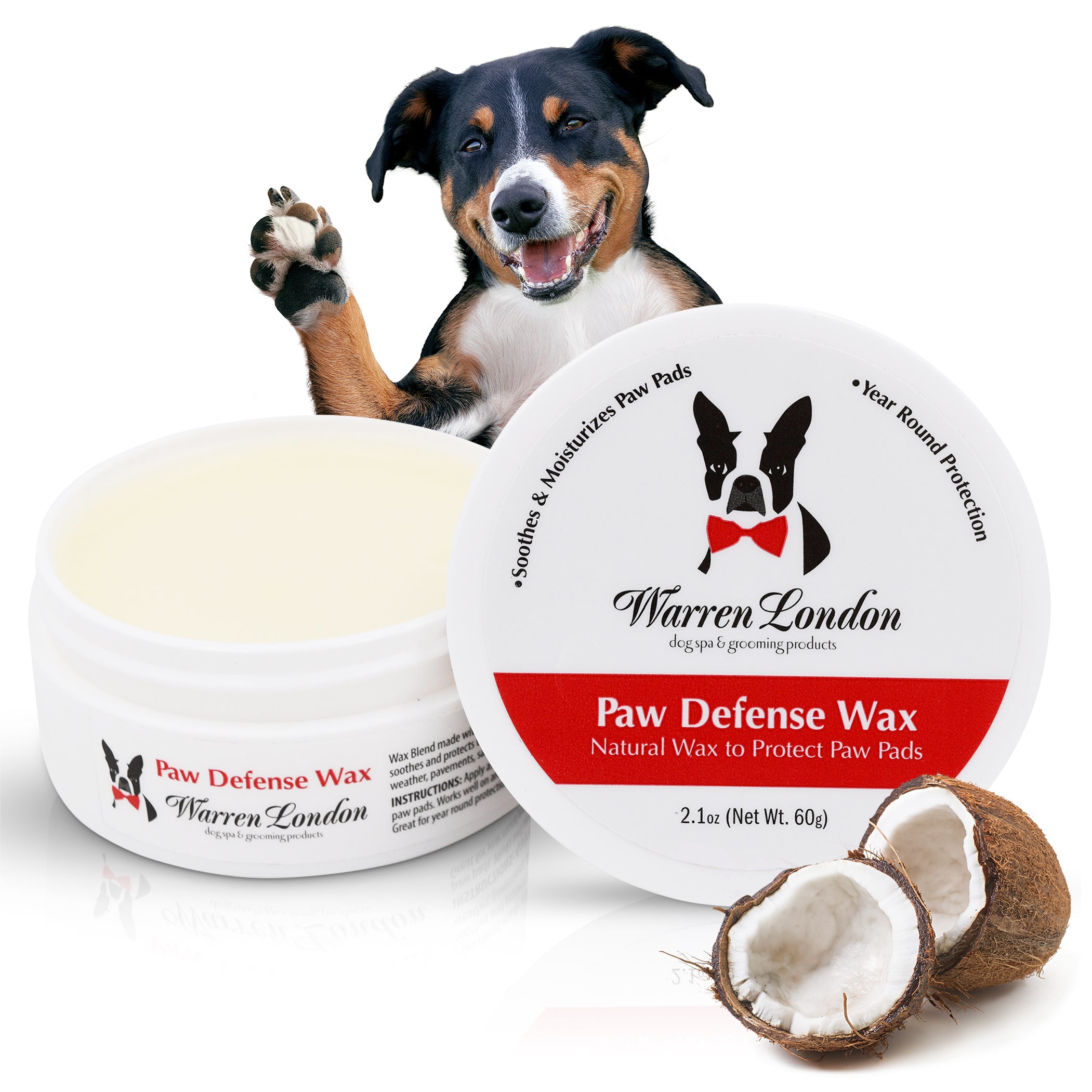Warren London Paw Defense Wax, 2 oz