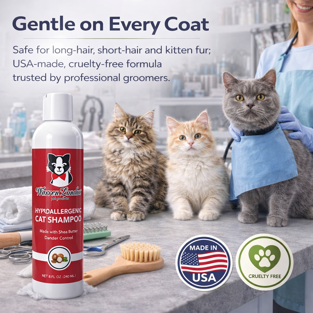Warren London Cat Shampoo - Unscented - 8oz