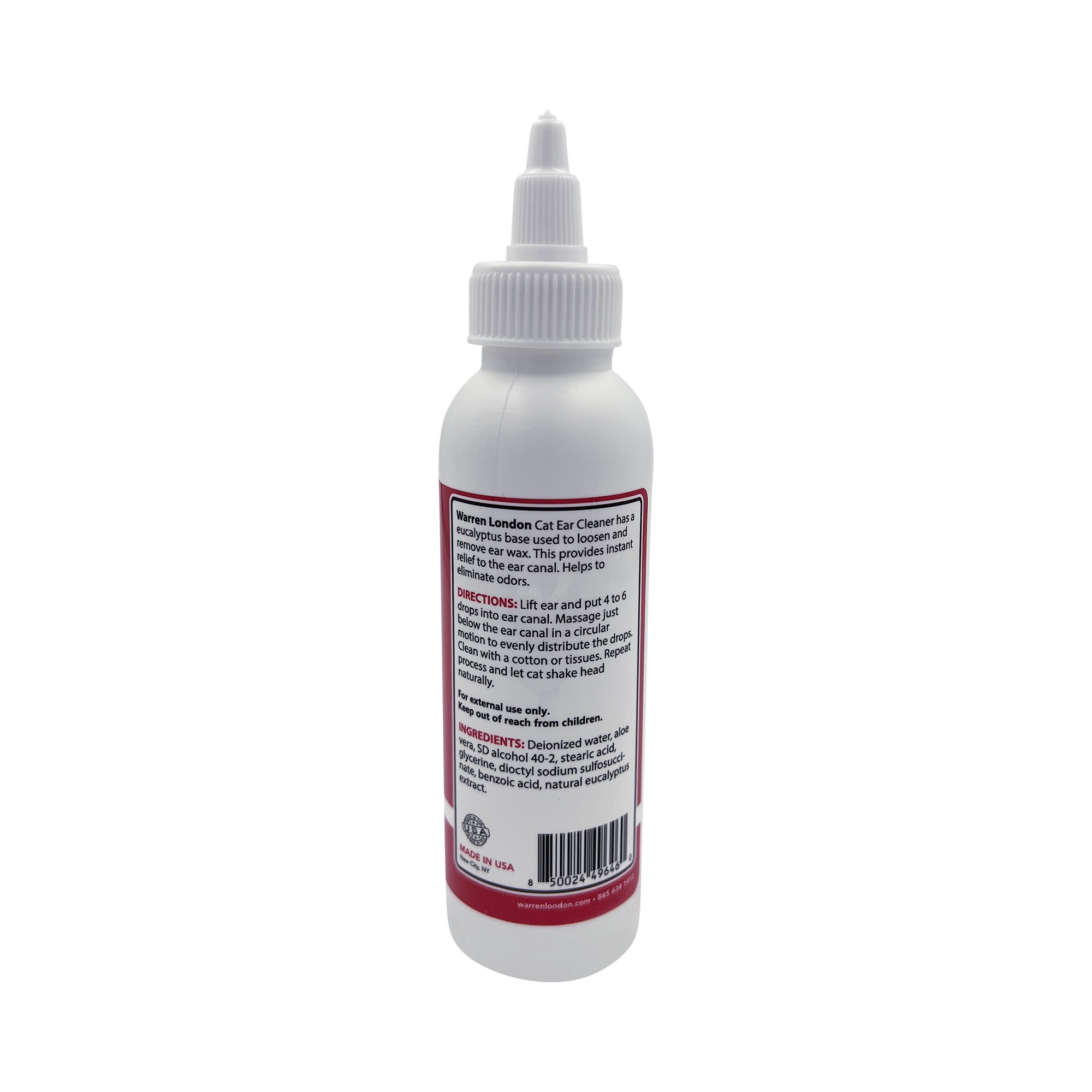 Warren London Cat Ear Cleaner - 4oz