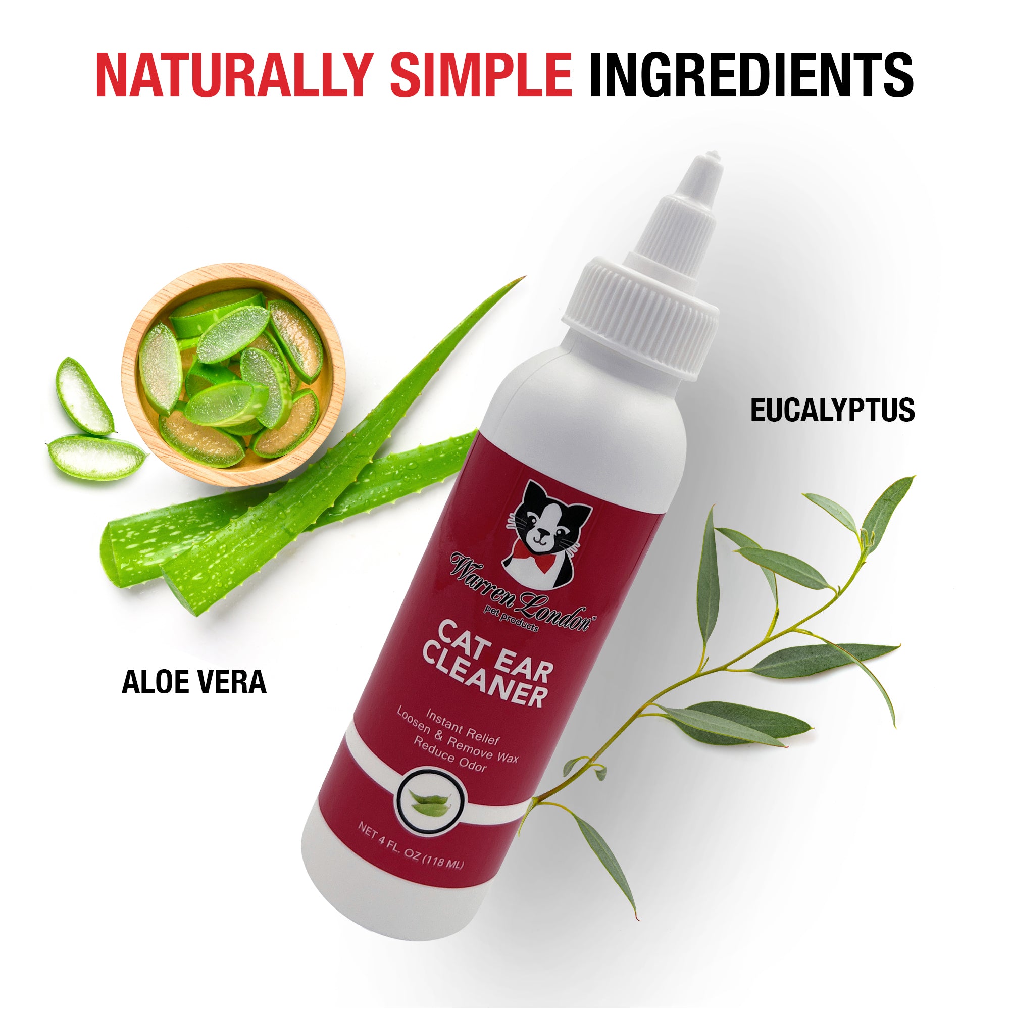 Warren London Cat Ear Cleaner - 4oz