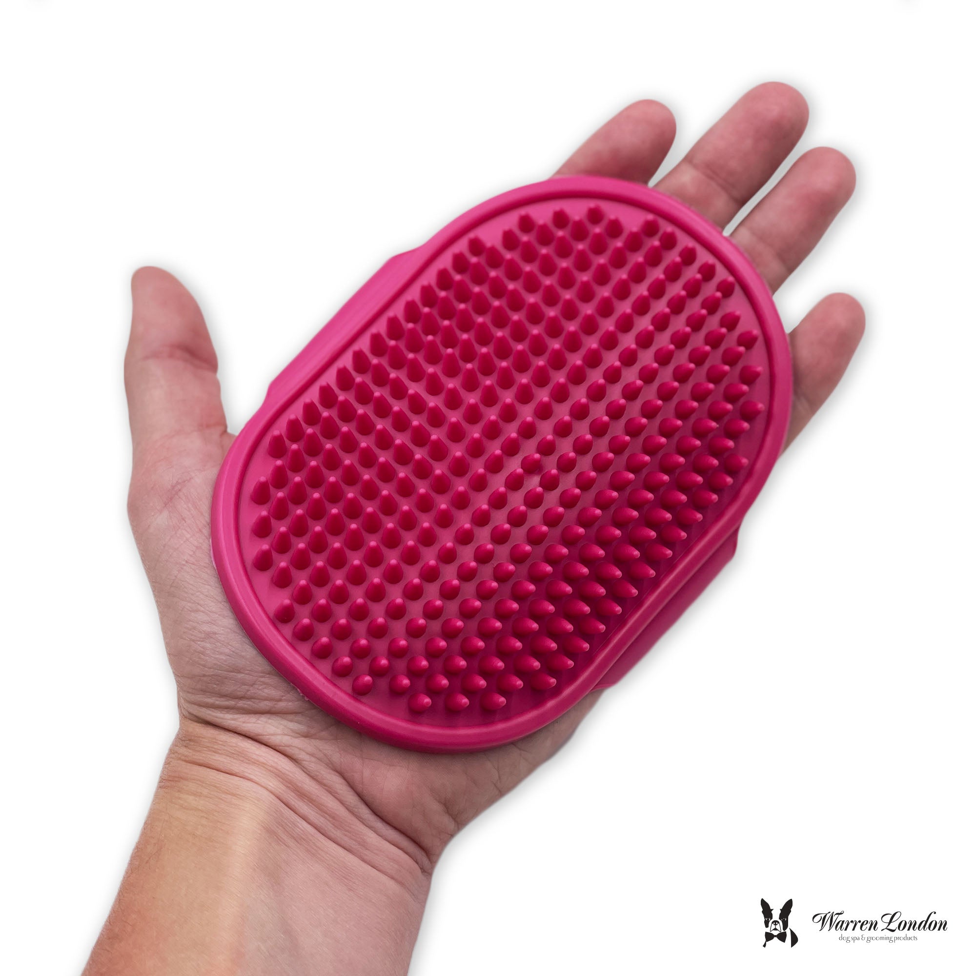 Warren London Bath Brush, Red