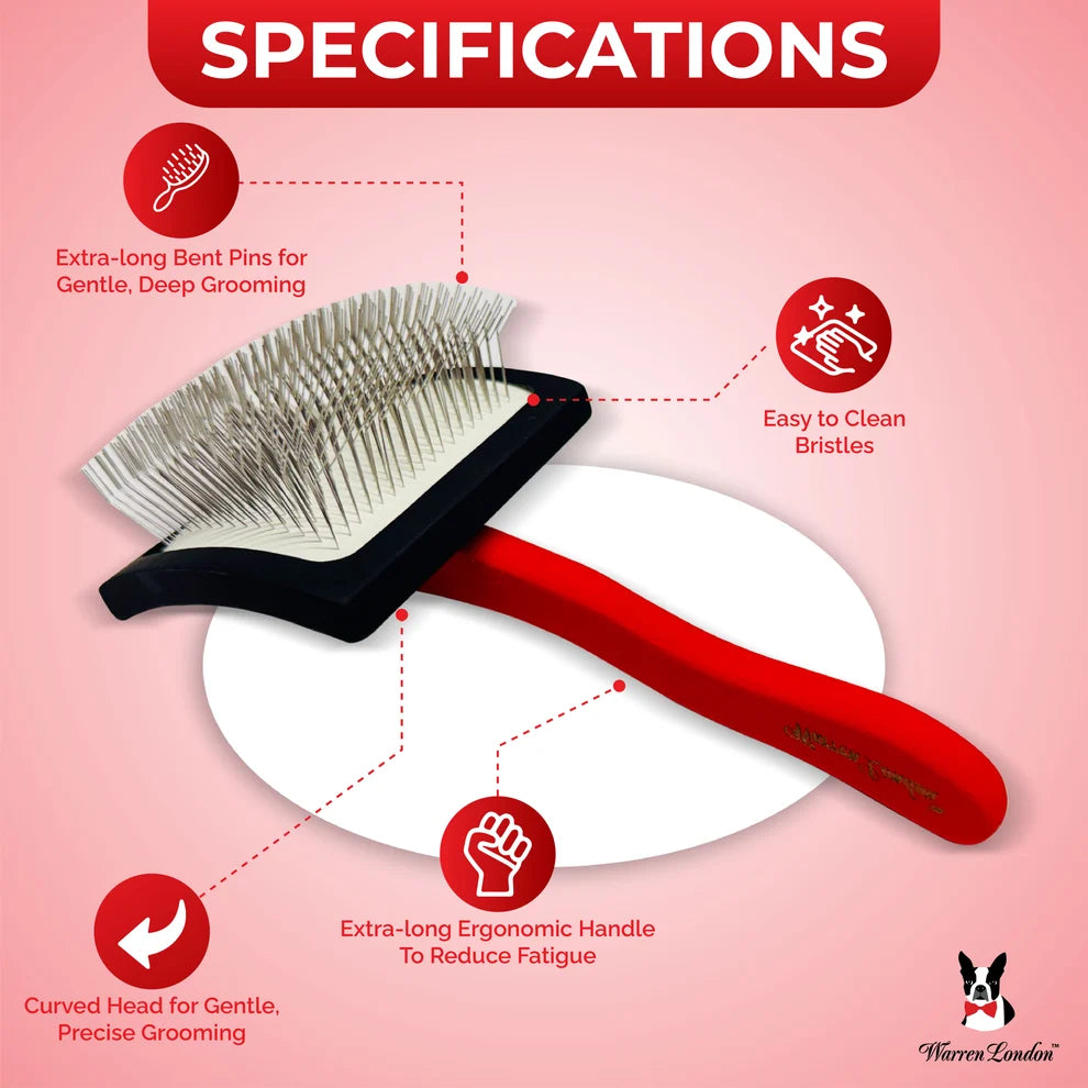 Warren London FurBreeze Pro Max Slicker Brush