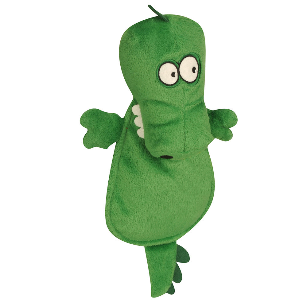 goDog Hear Doggy Gator w/Chew Guard Plush Dog Toy