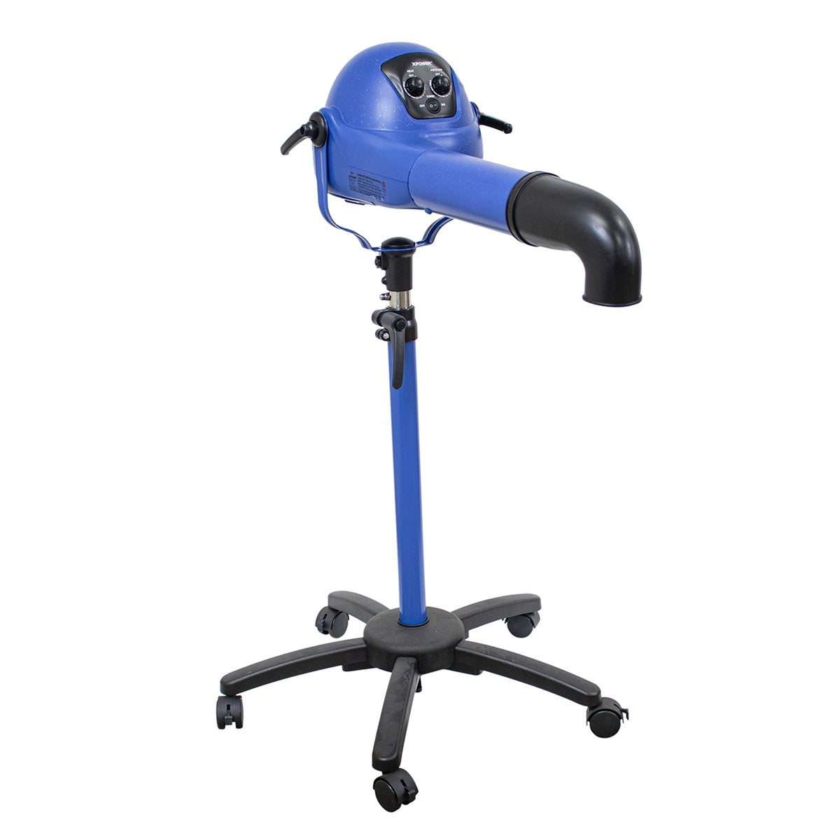 XPOWER B-16 Pro Finisher Brushless DC Motor Pro Pet Grooming Stand Dryer with Anti-Frizz Technology Variable Speed Heat
