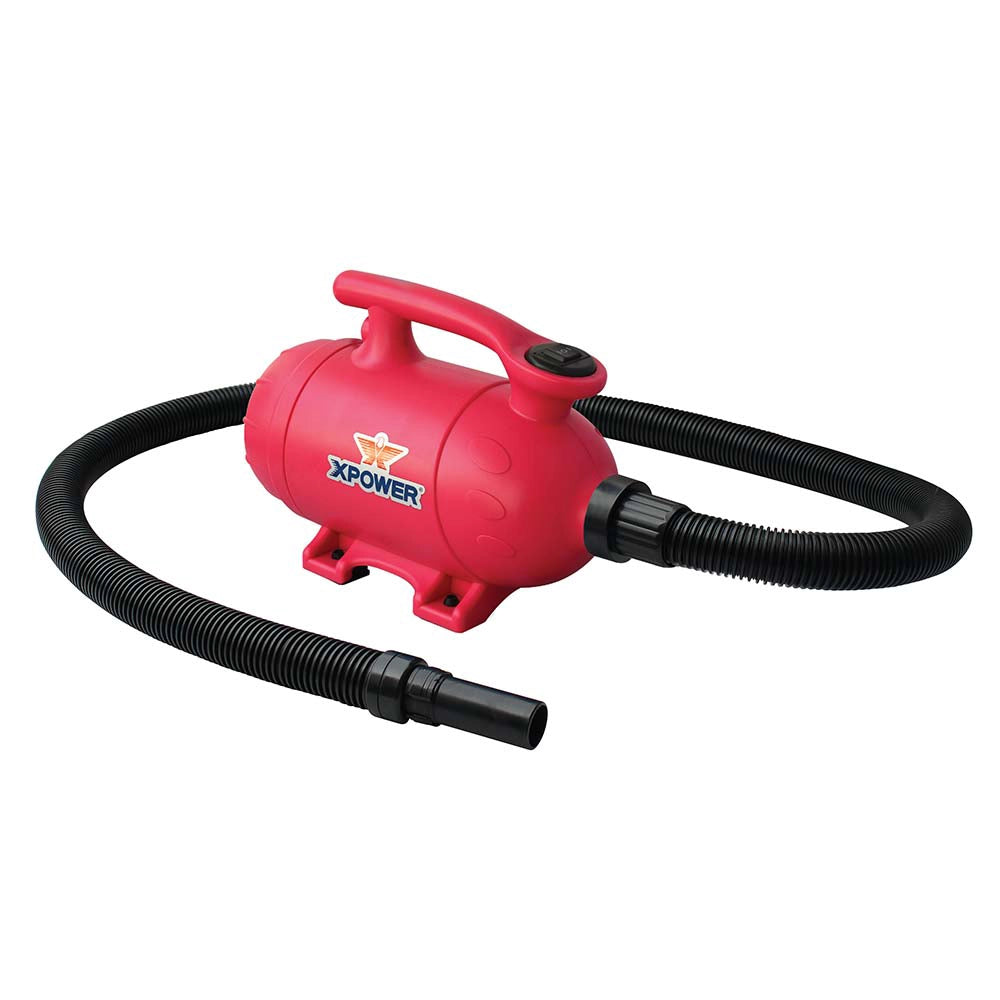 XPOWER B-2 Pro at Home Pet Grooming Dog Force Hair Dryer and Vacuum - Pink