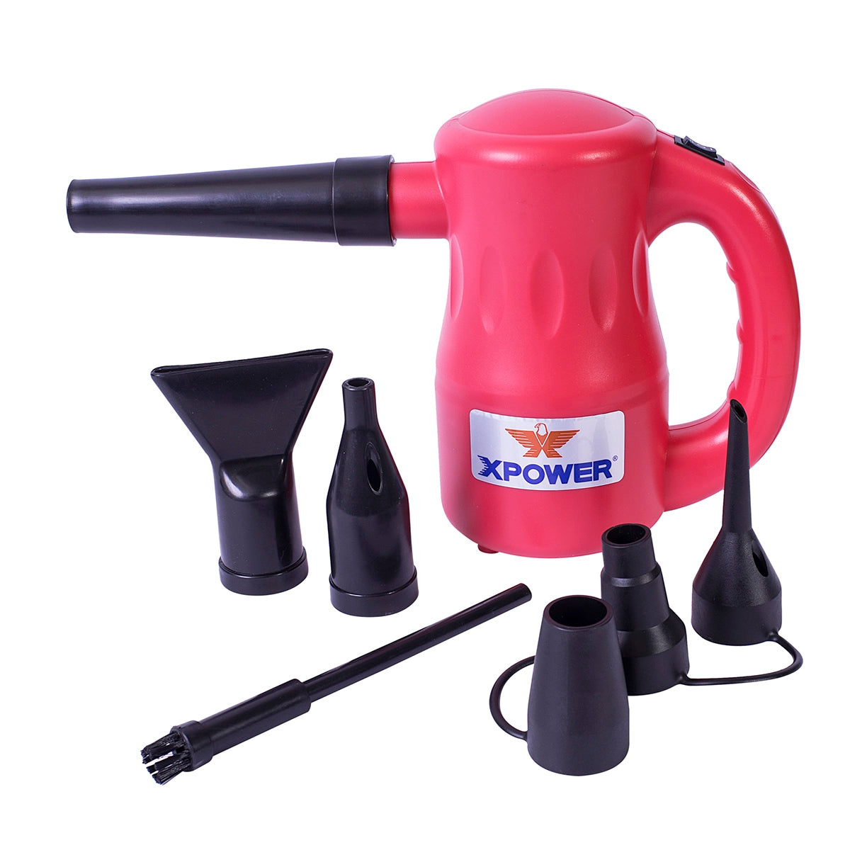 XPOWER B-53 Airrow Pro Multipurpose Home Pet Dryer, Duster, Air Pump, Blower - Pink