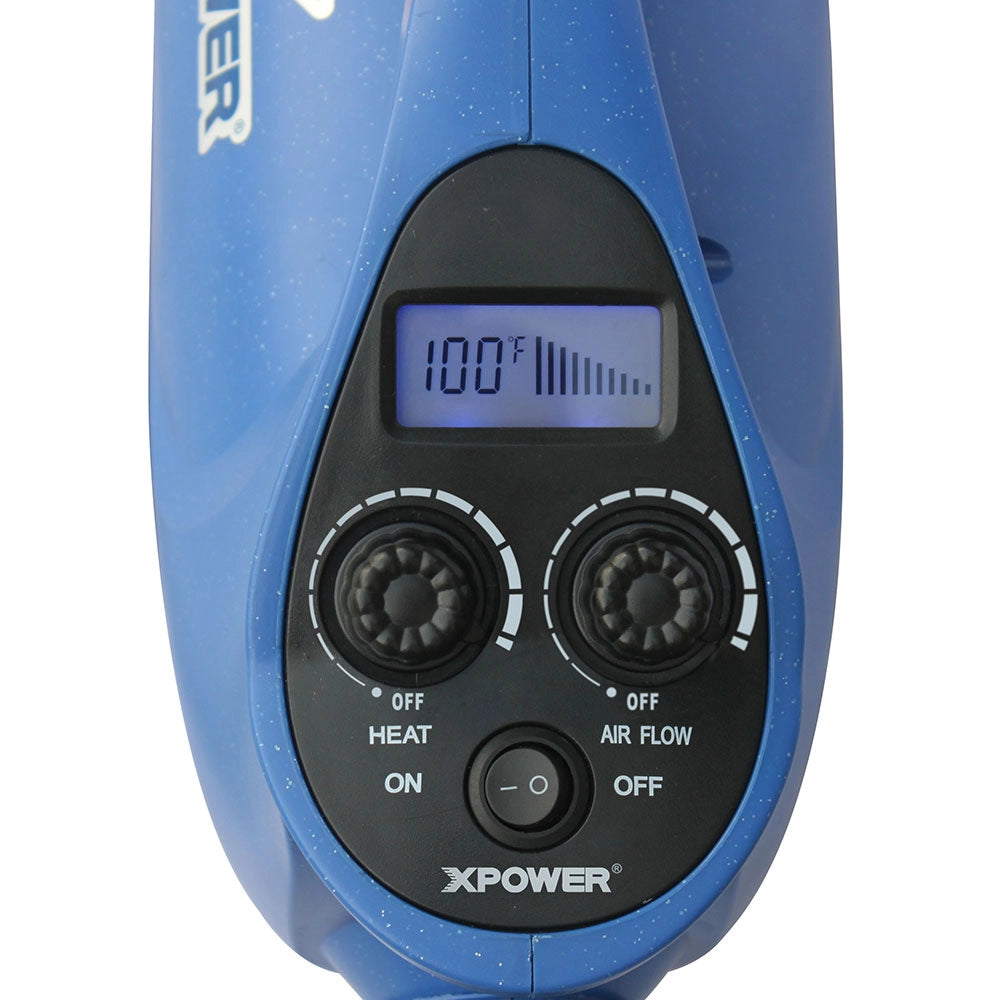 XPOWER B-8 Elite 4 HP Brushless Motor Force Hair Dryer with Variable Speed and Heat