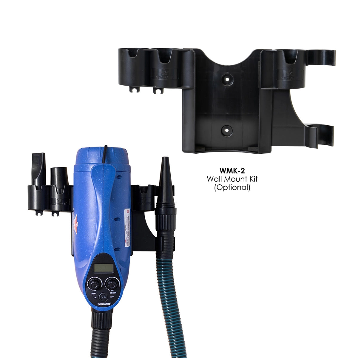 XPOWER B-8 Elite 4 HP Brushless Motor Professional Pet Grooming Dog Force Hair Dryer with Variable Speed and Heat