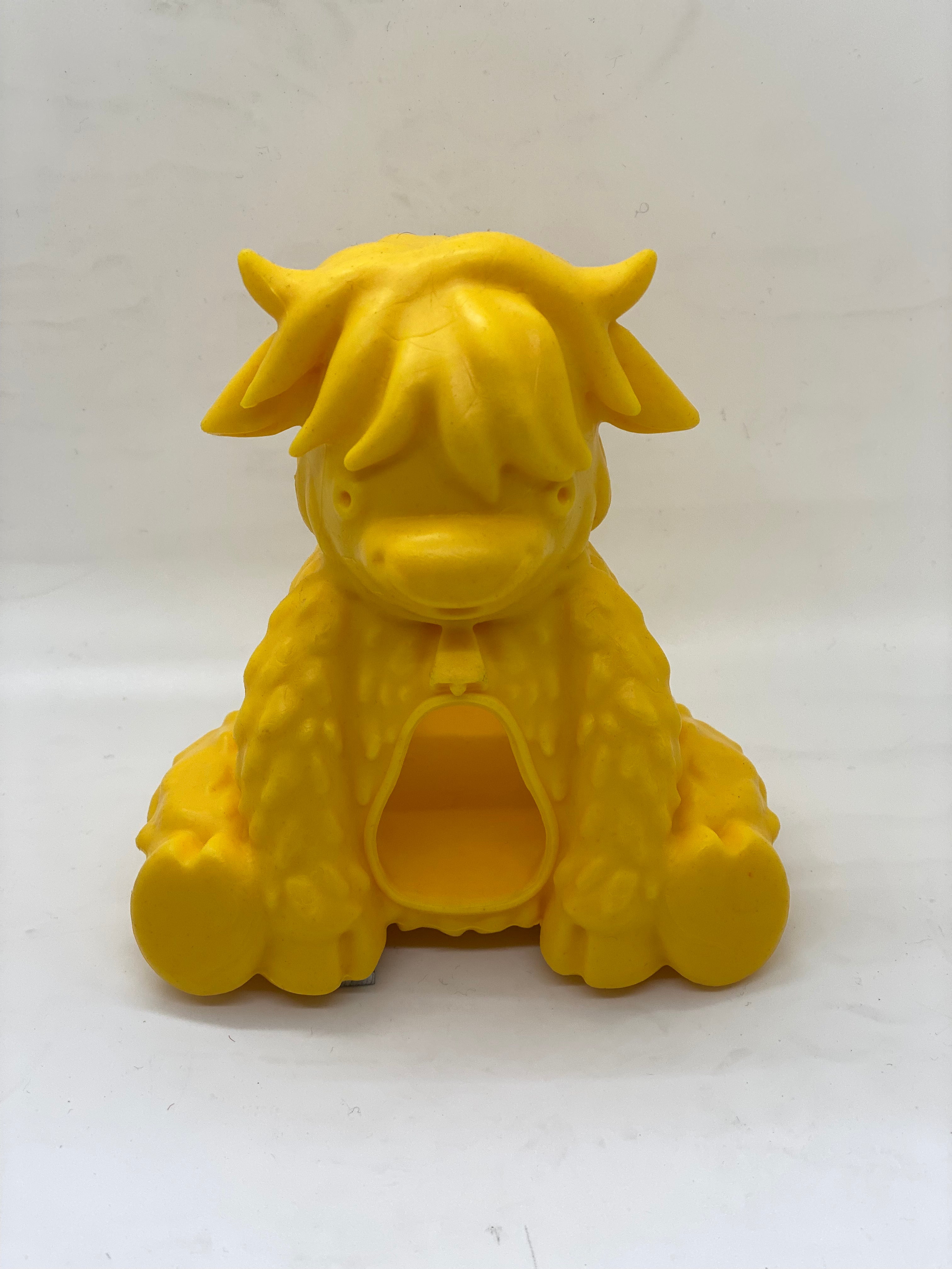 Yeti Dog Chew Puff & Play Hangry Yak Yellow