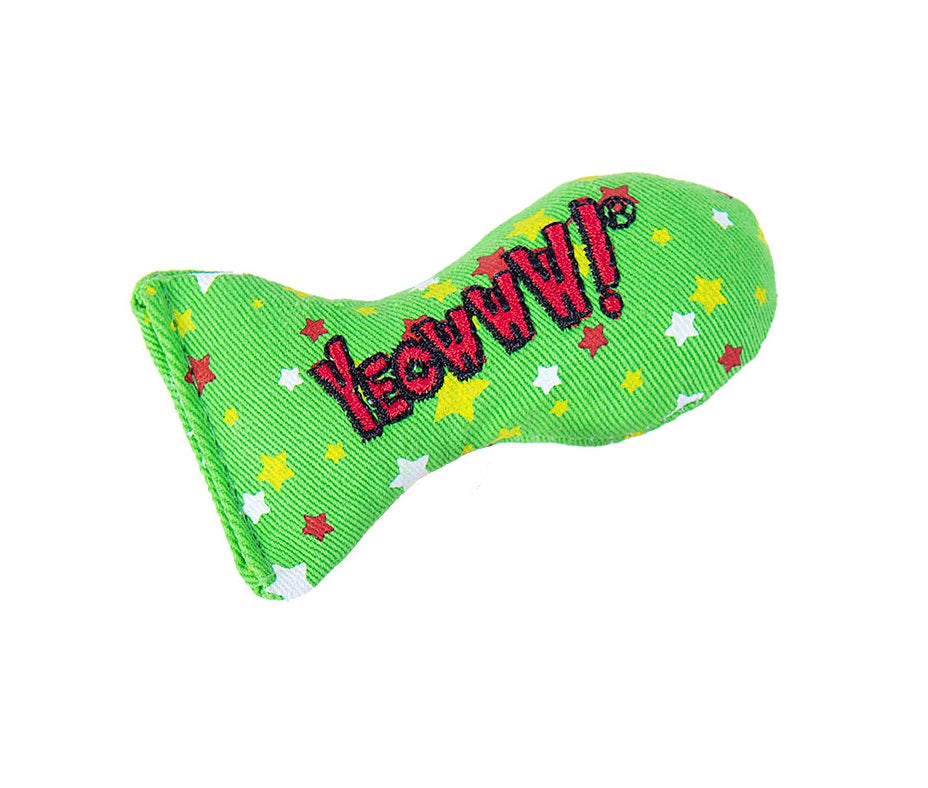 Yeowww! Holiday Stinkies Winter Stars Cat Toy