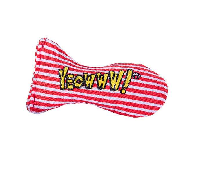 Yeowww! Holiday Stinkies Candy Stripe Cat Toy