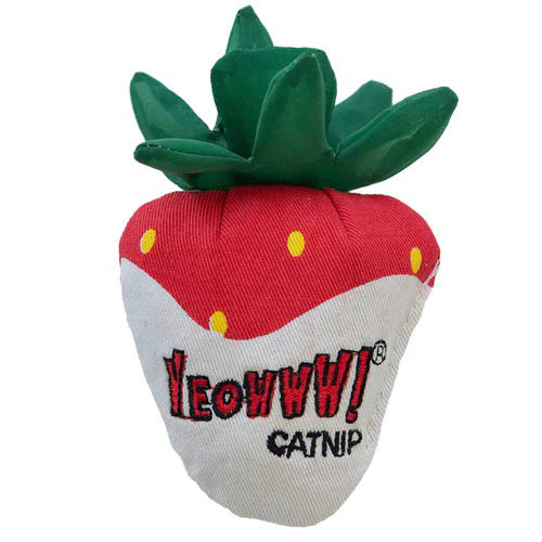 Yeowww! Strawberry Cat Toy White Chocolate