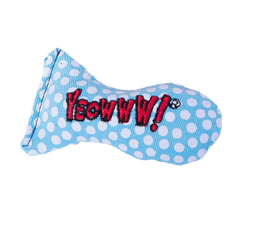 Yeowww! Holiday Stinkies Snow Dots Cat Toy