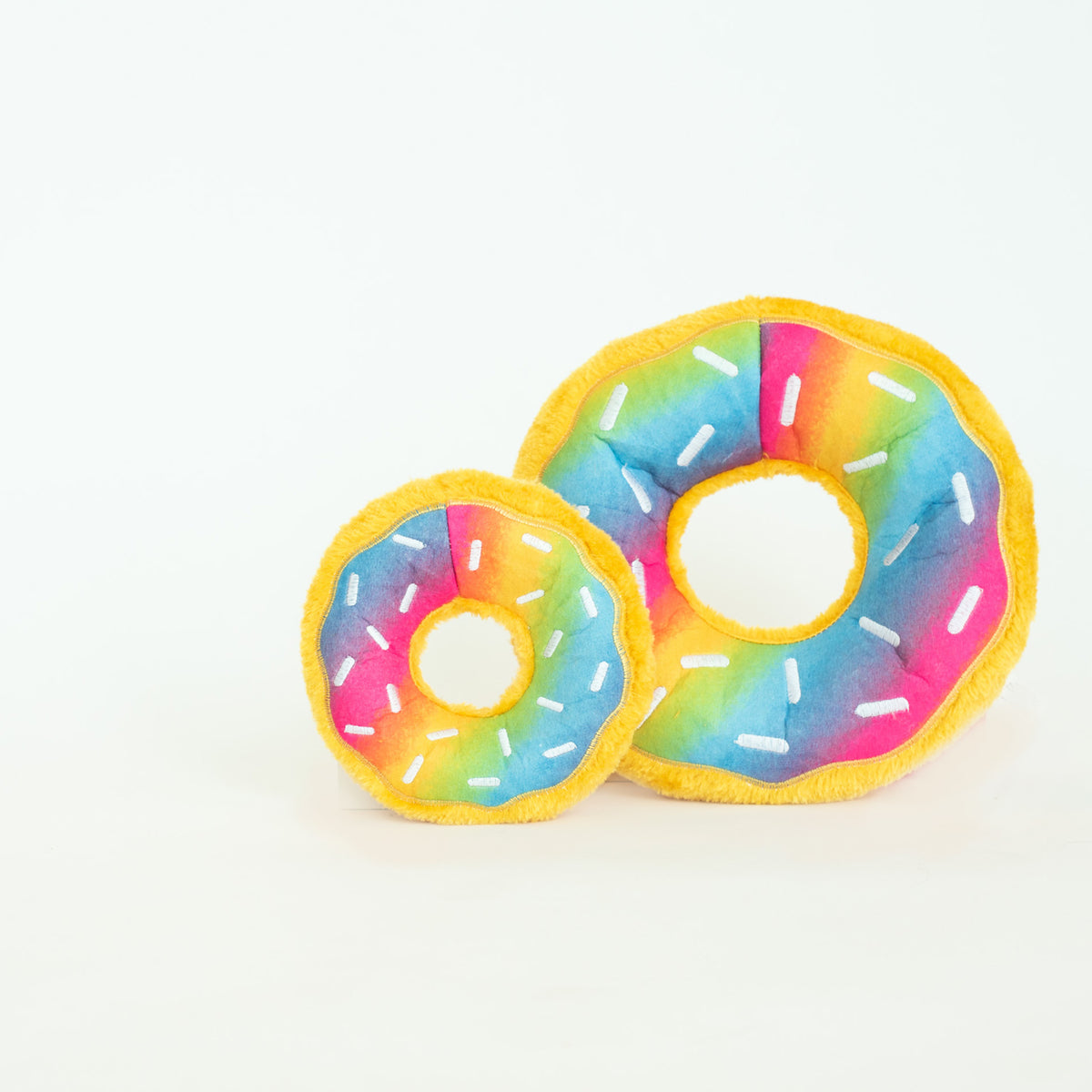 ZippyPaws Jumbo Donutz Rainbow