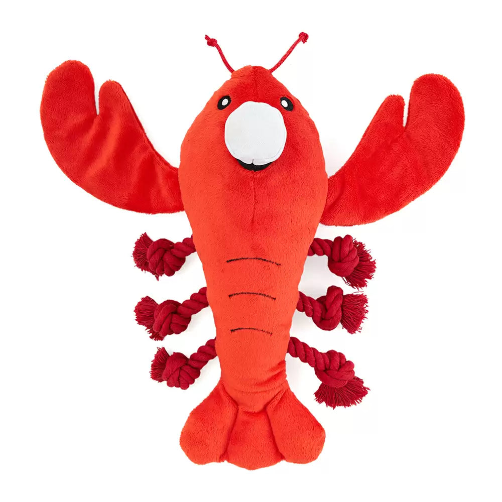 ZippyPaws Luca the Lobster Plush Dog Toy