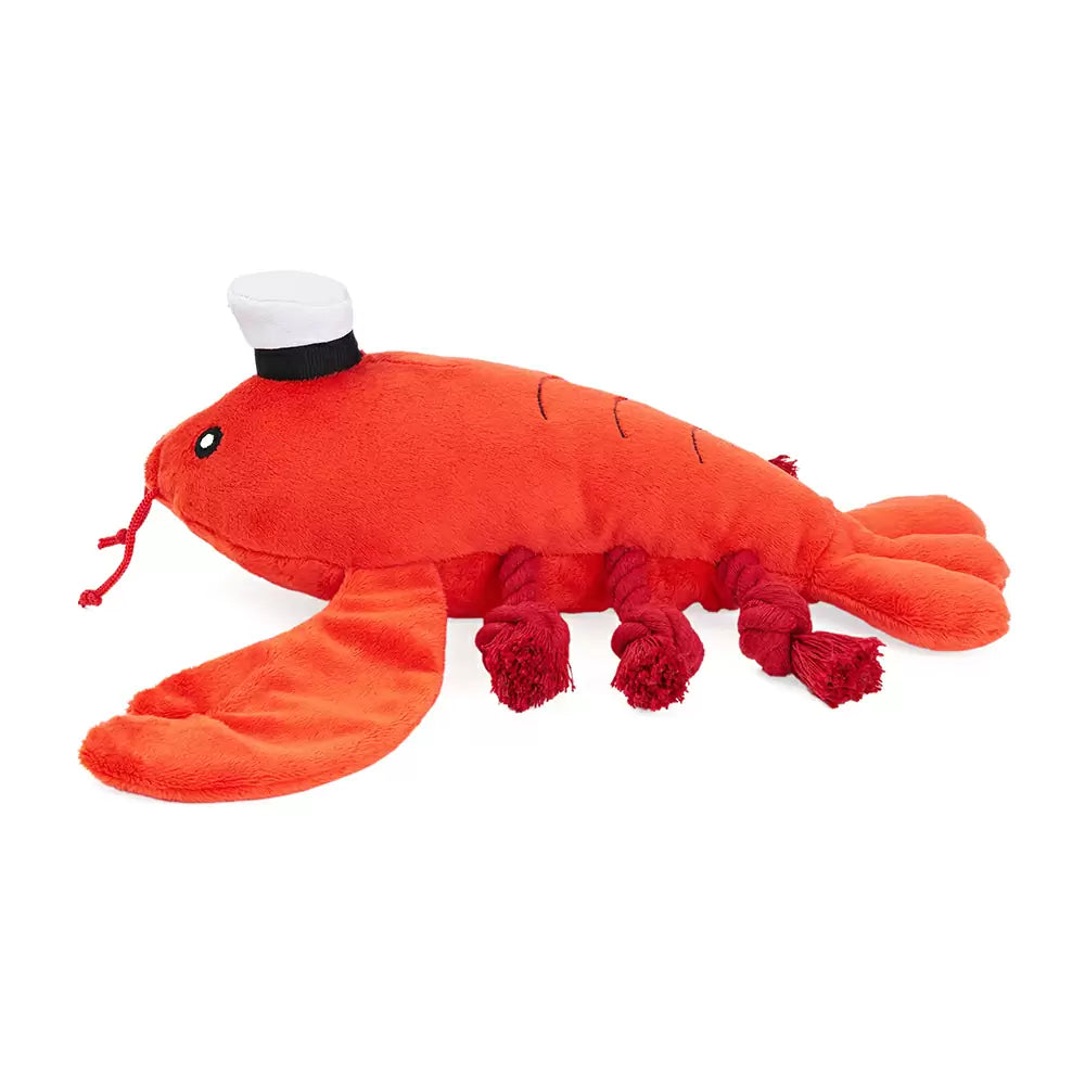 ZippyPaws Luca the Lobster Plush Dog Toy