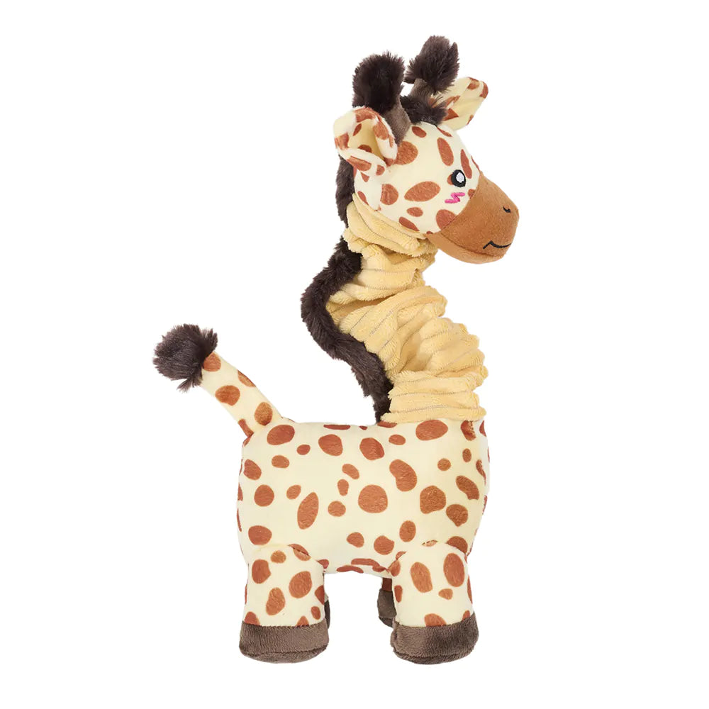 ZippyPaws Bungee Buddiez Giraffe Dog Rope Toy