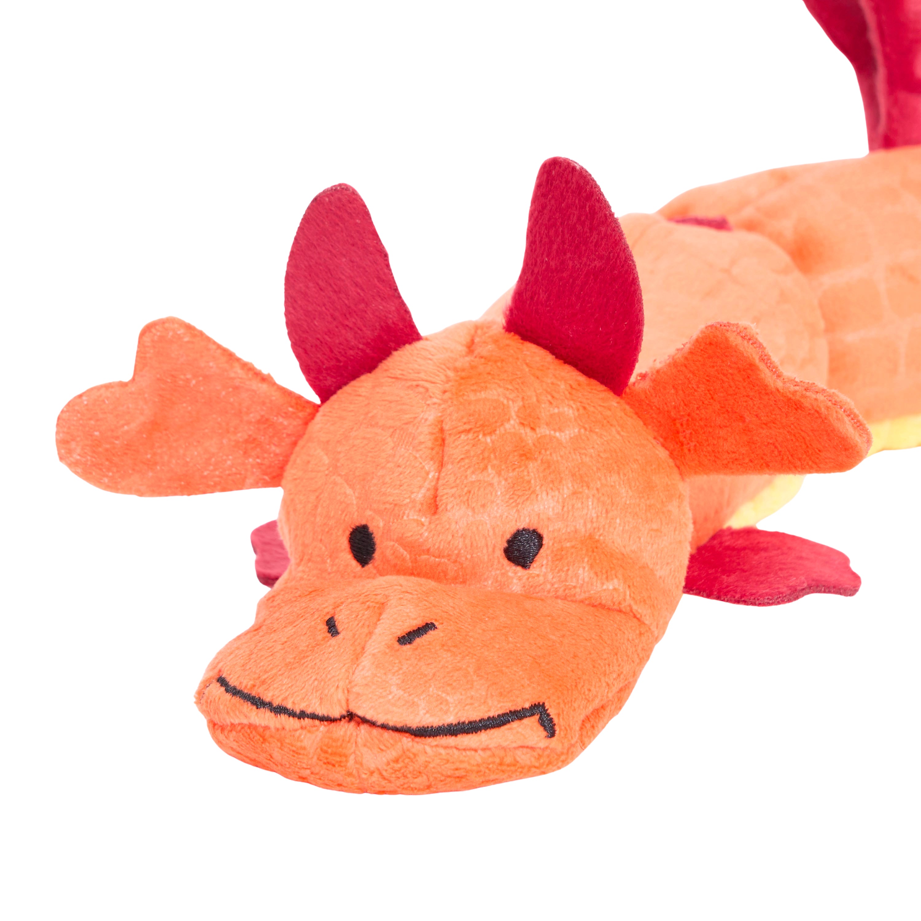 ZippyPaws Zippy Dragonz Red Plush Dog Toy