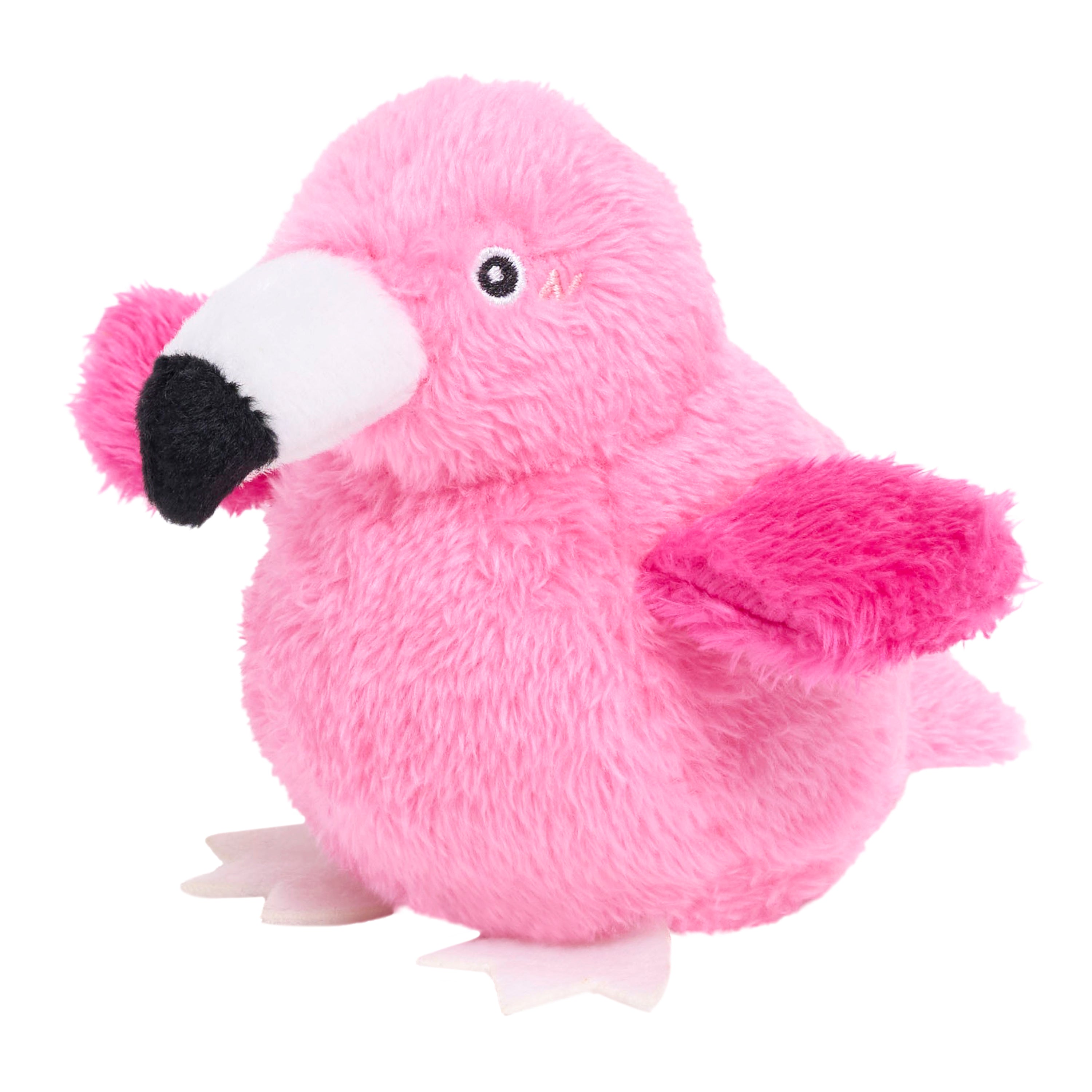 ZippyPaws ZippyTuff+ 2-in-1 Birdiez Flamingo Dog Chew Toy