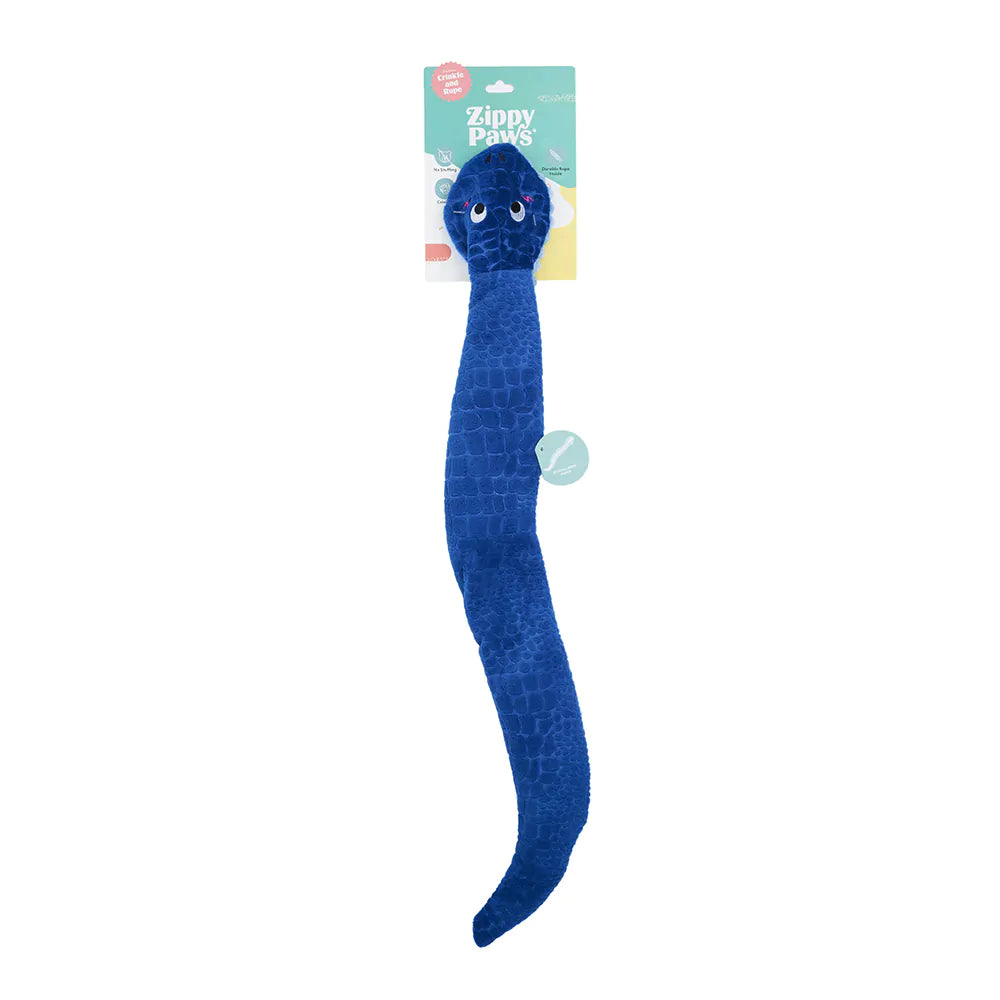 ZippyPaws Rope Reptilez Snake Dog Rope Toy