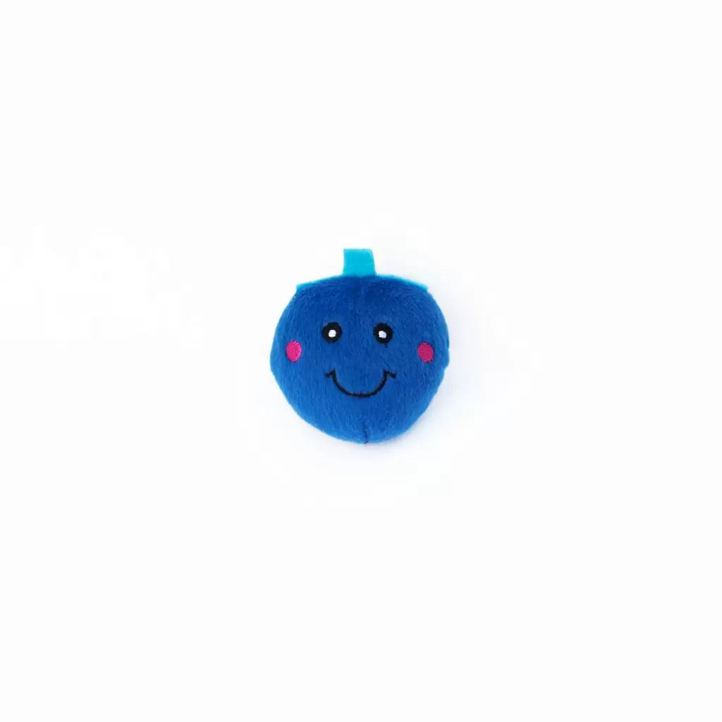 ZippyPaws Burrow Blueberry Pancakes Interactive Plush Dog Toy