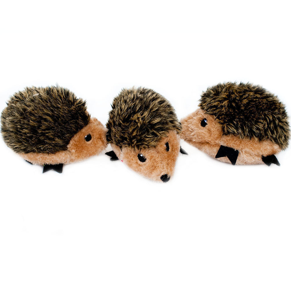 ZippyPaws  Miniz 3 Pack Hedgehogs