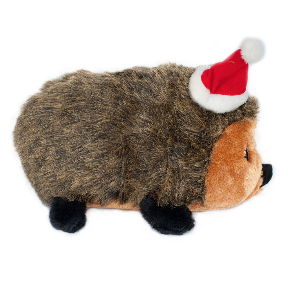 ZippyPaws Holiday Hedgehog Plush Dog Toy XL