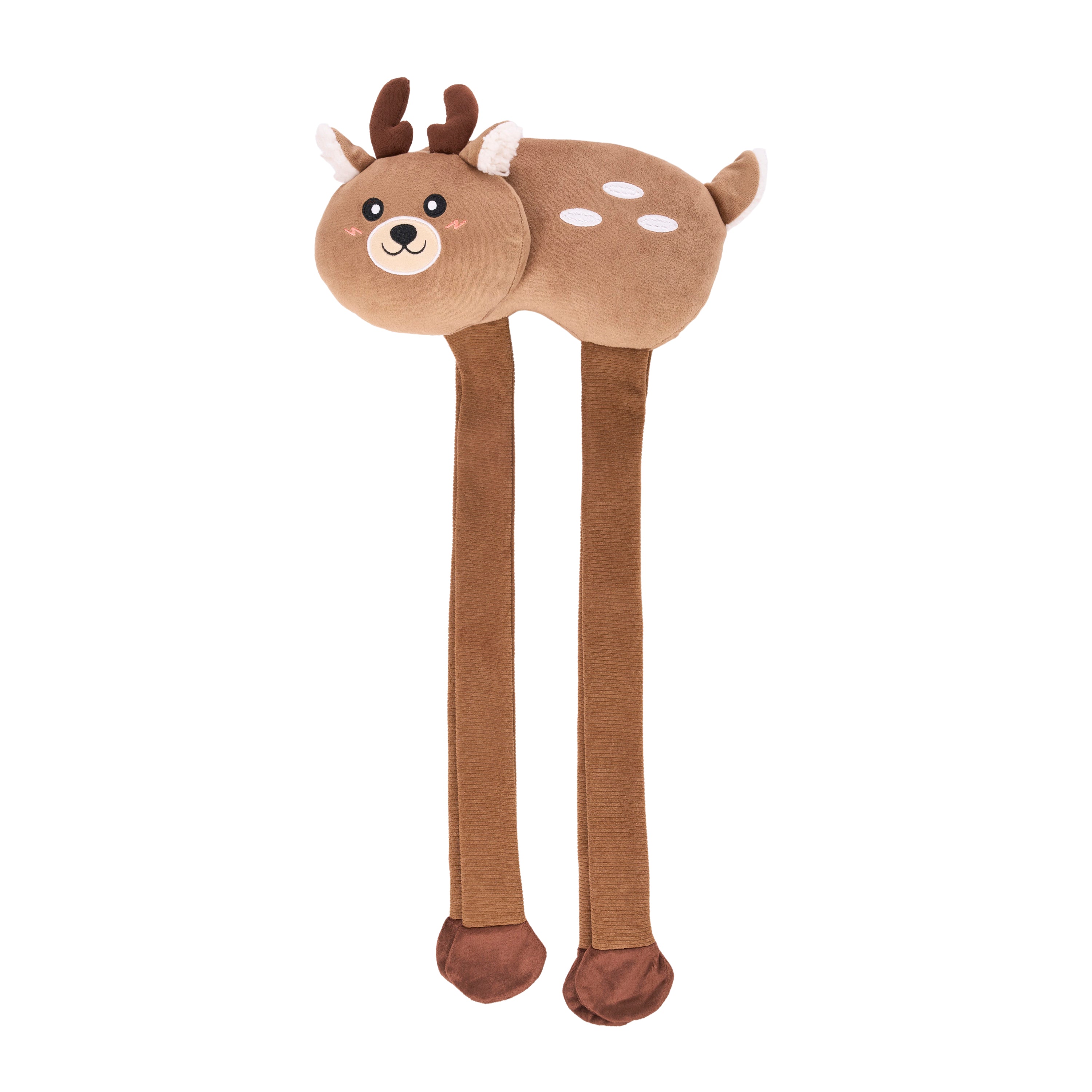 ZippyPaws ZippyPaws ecoZippy Holiday Crinkle Reindeer Plush Dog Toy