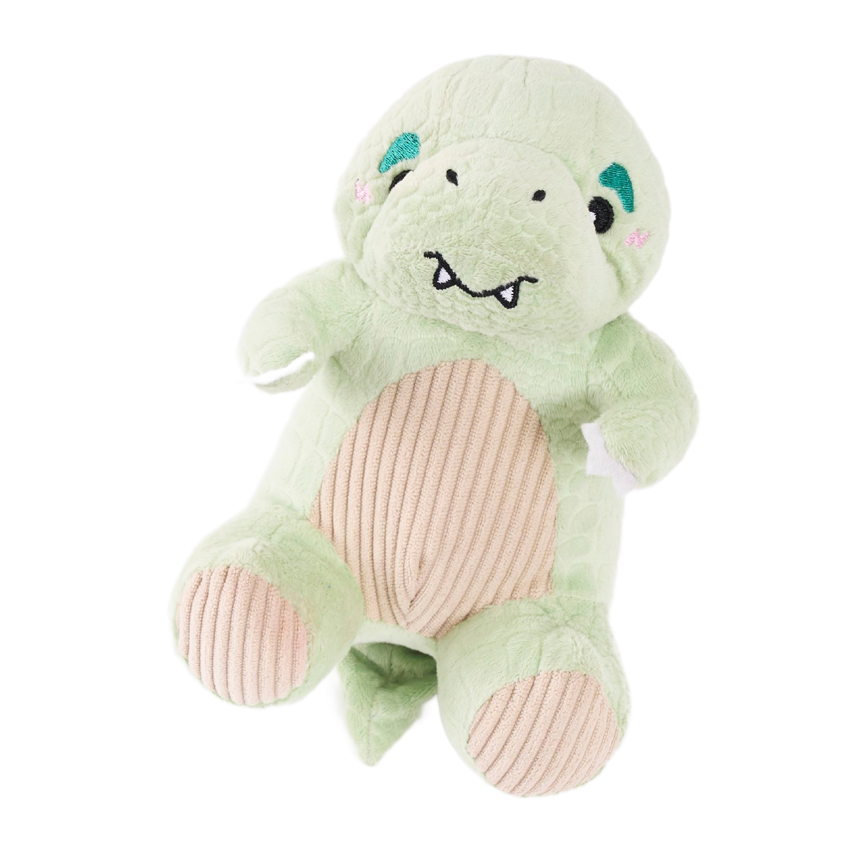 ZippyPaws ecoZippy DinozT-Rex Plush Dog Toy