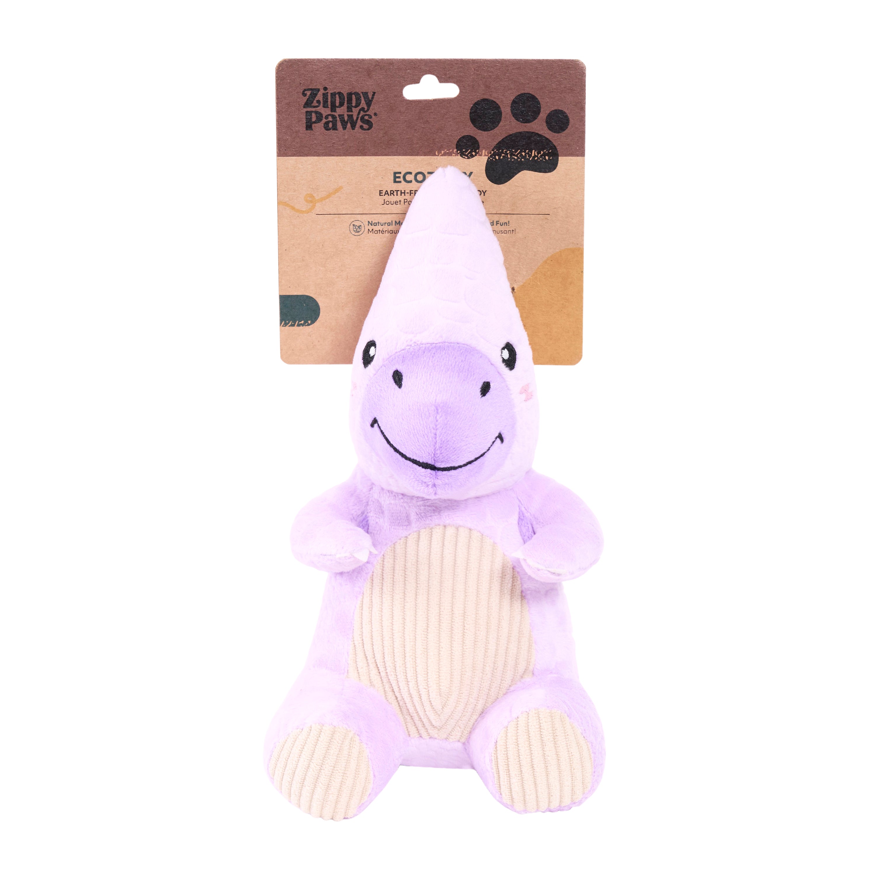 ZippyPaws ecoZippy DinozPterodactyl Plush Dog Toy
