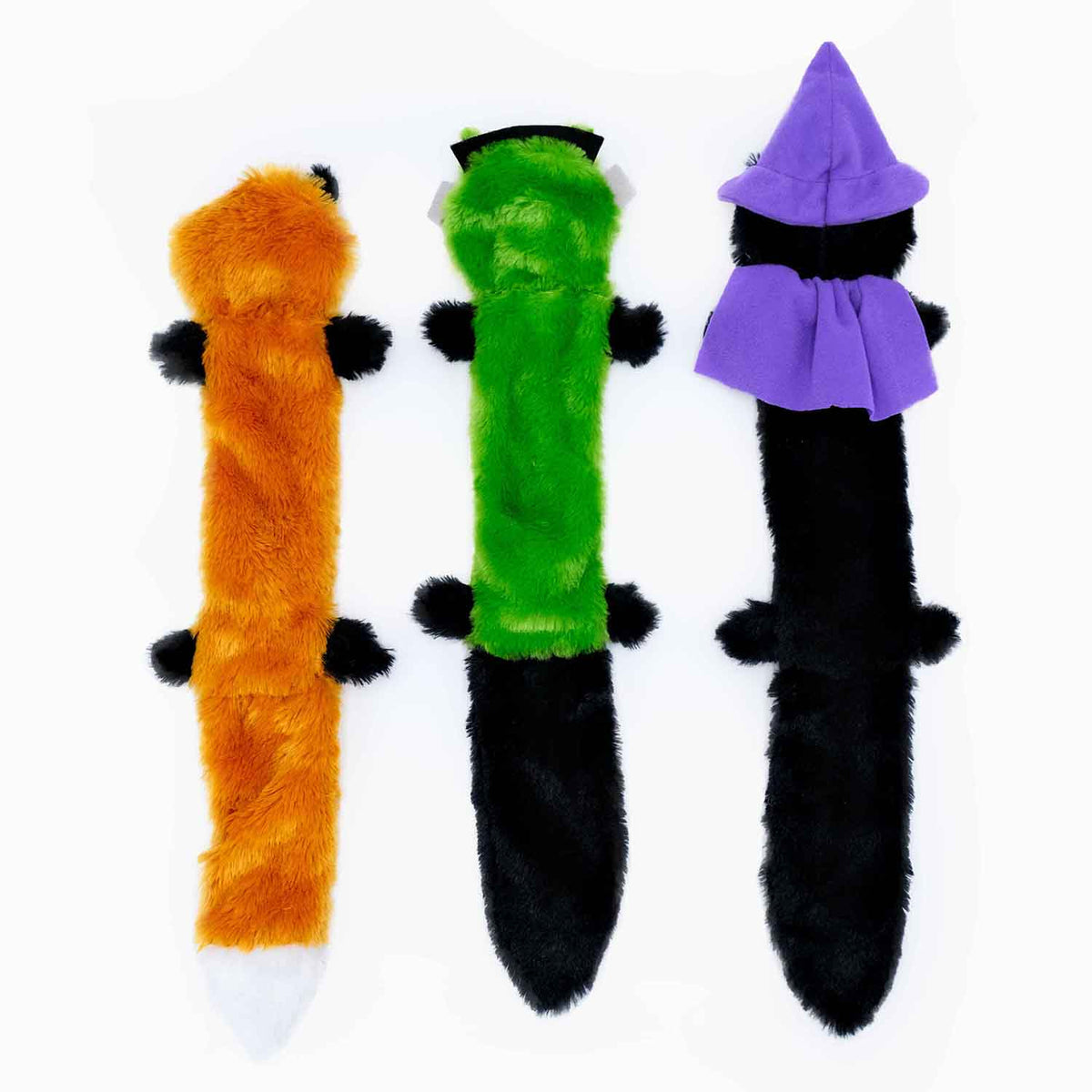 ZippyPaws Halloween Skinny Peltz 3Pack Large