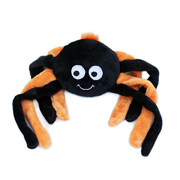 ZippyPaws Grunterz - Orange Spider
