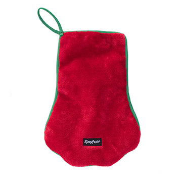 ZippyPaws Stocking Red Paw Christmas Stockings