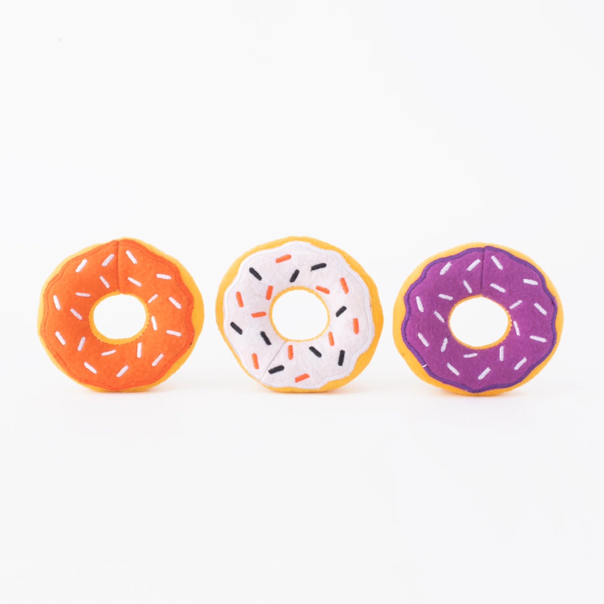 ZippyPaws Miniz Halloween Donutz (3pack)
