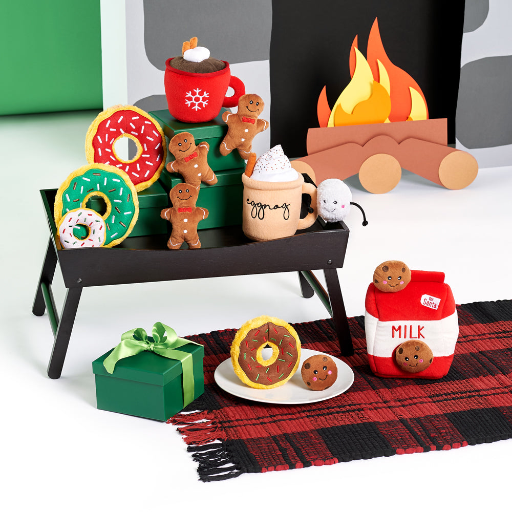 ZippyPaws Holiday Hot Cocoa Plush Dog Toy