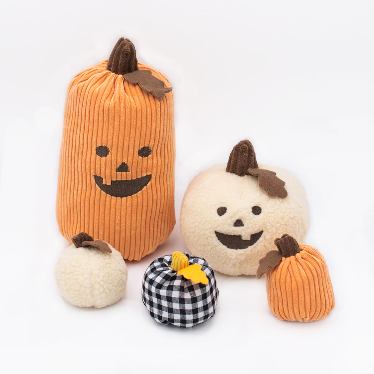 ZippyPaws Halloween Jumbo Pumpkin Orange