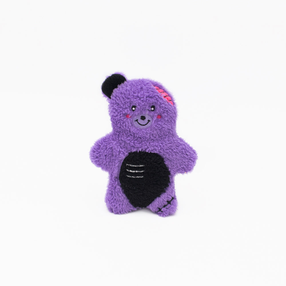 ZippyPaws Halloween Bonez Zombie Bear Dog Chew Toy