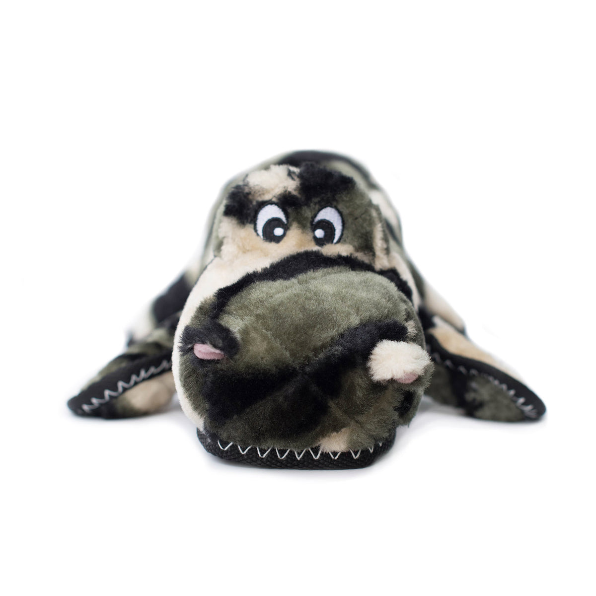 ZippyPaws Z-Stitch Grunterz Camron the Camo Gator