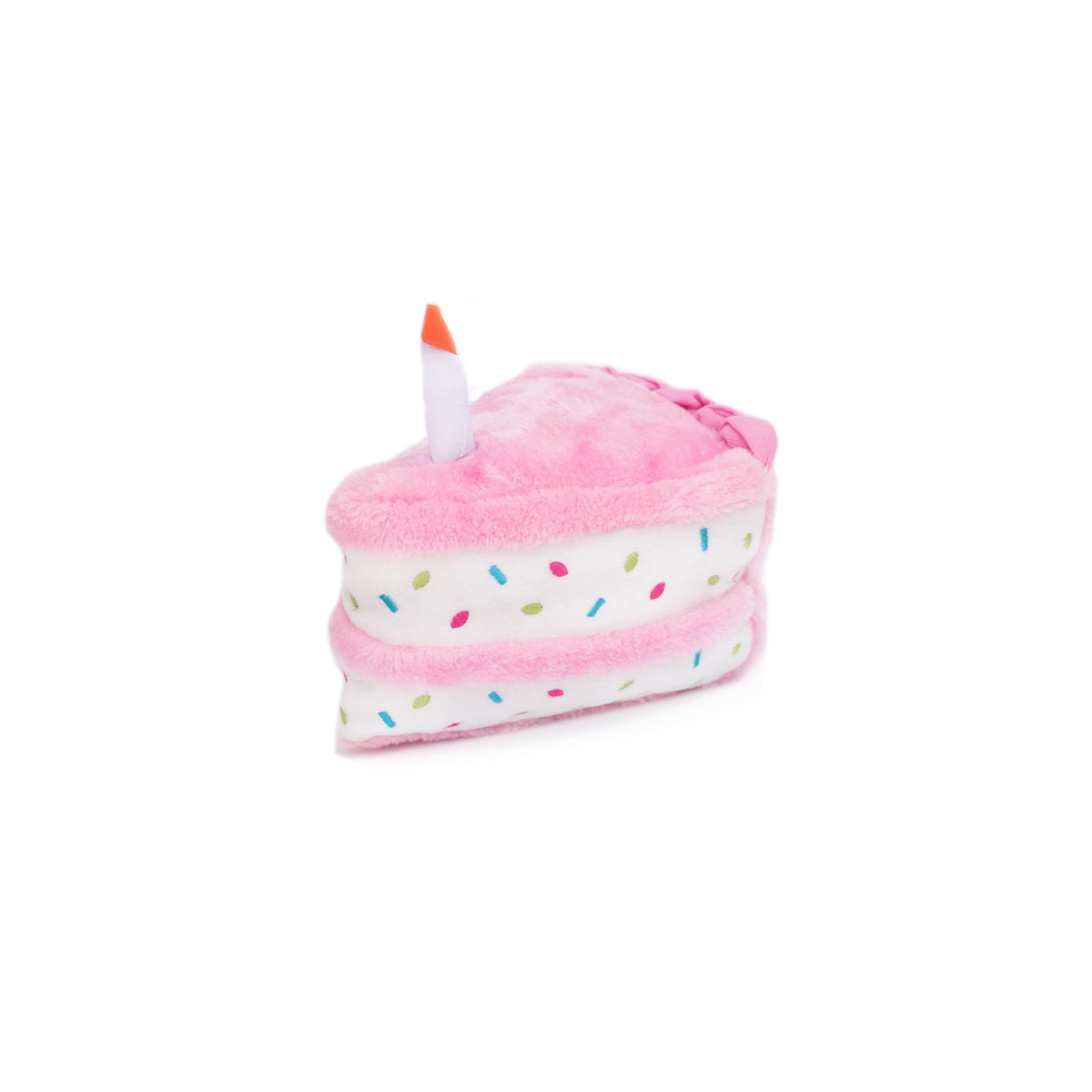 ZippyPaws Birthday Cake Pink