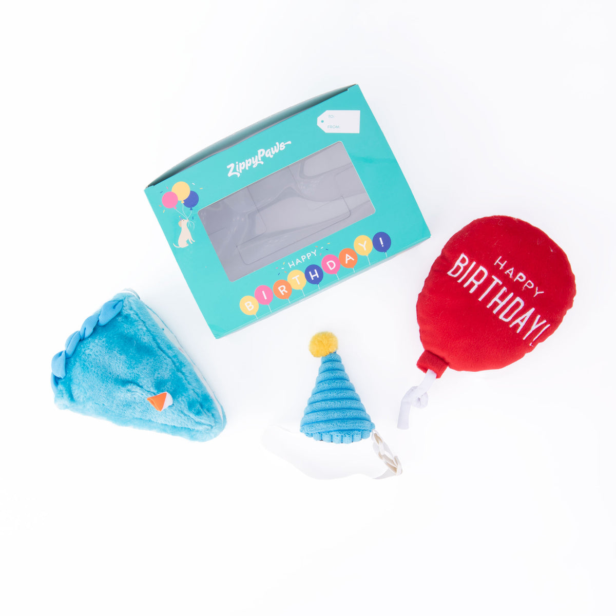 ZippyPaws Birthday Box 3pc