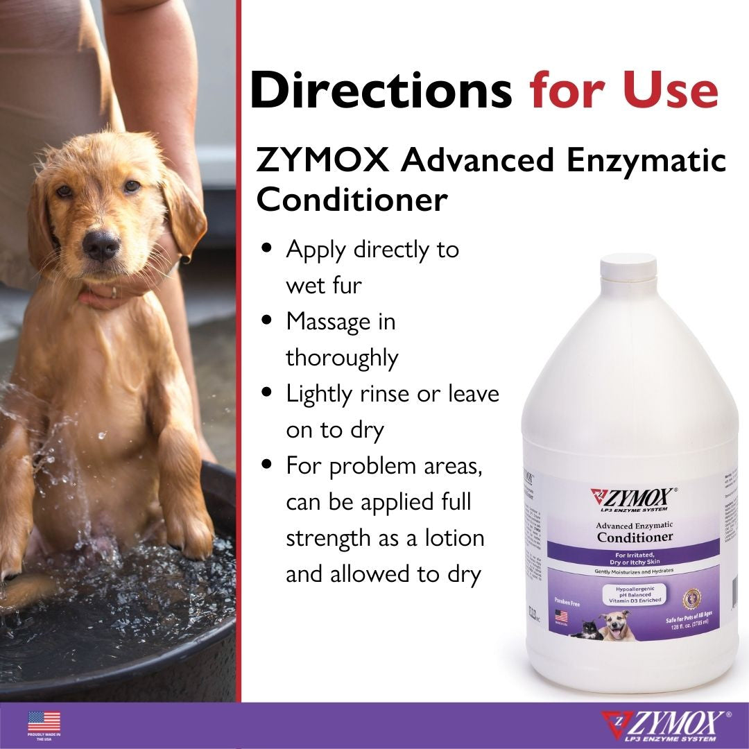 Zymox Advanced Enzymatic Conditioner - 1 gallon