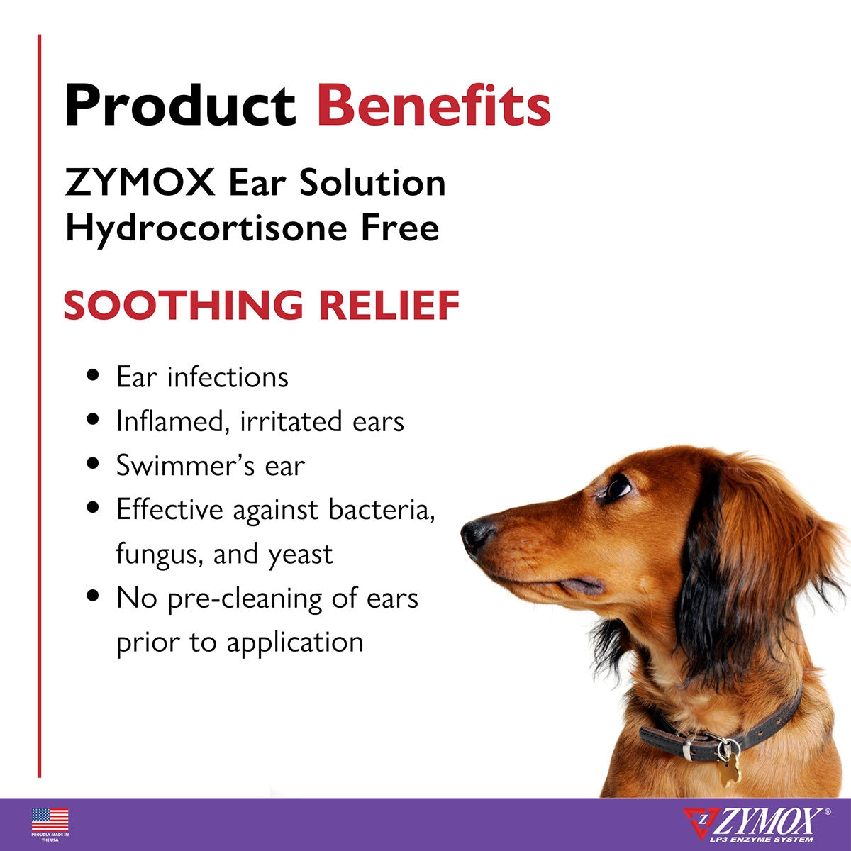 Ear Solution w/out hydrocortisone - 1.25 oz. bottle