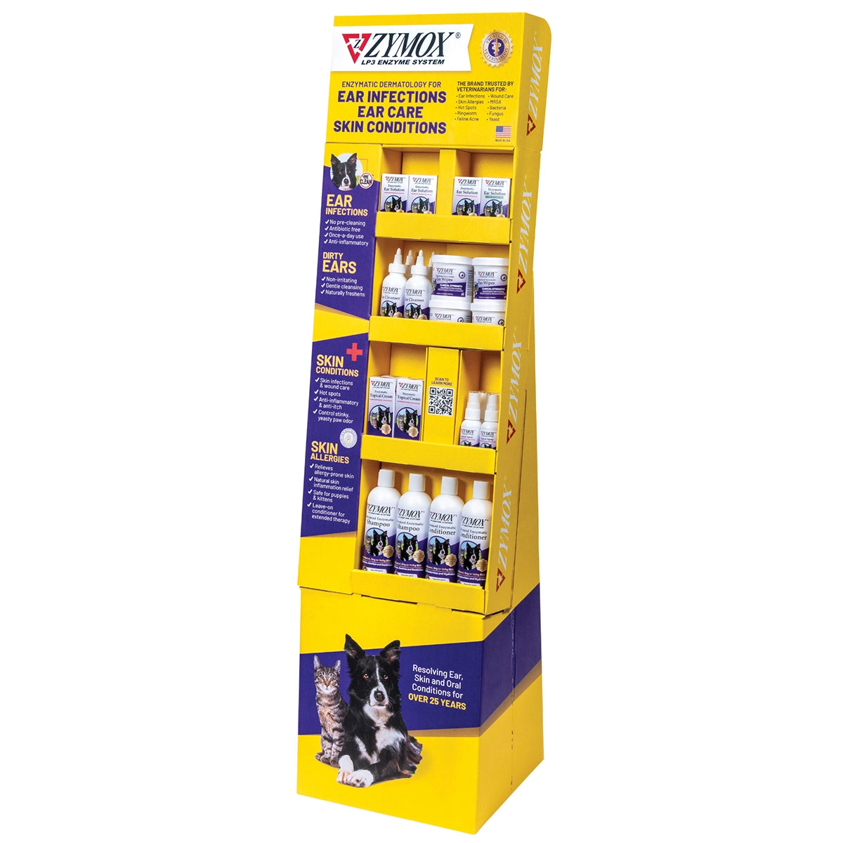 Zymox Floor Display